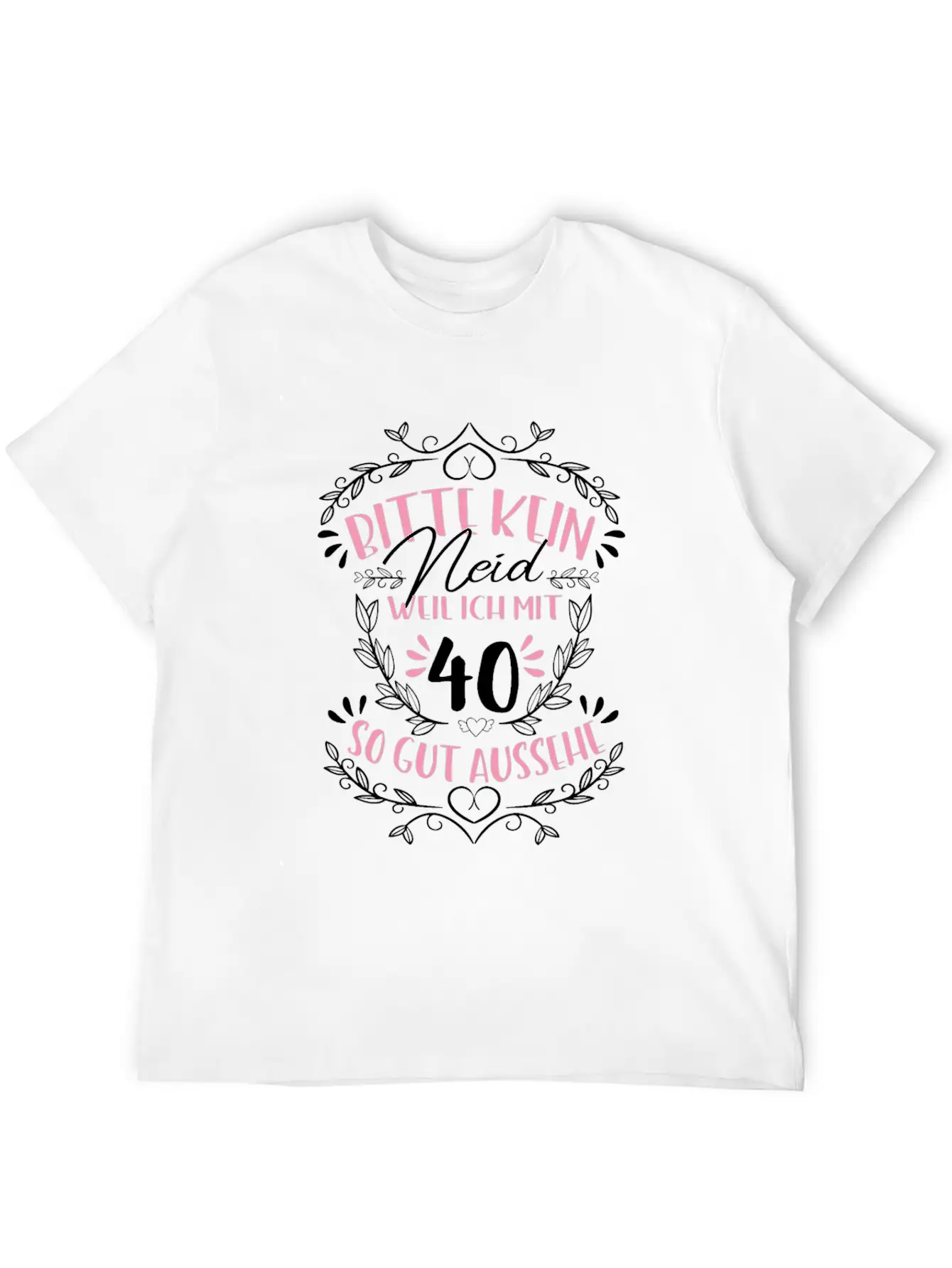 40 Birthday No Envy Unisex Casual T-Shirt – Clean Design For Daily Comfort