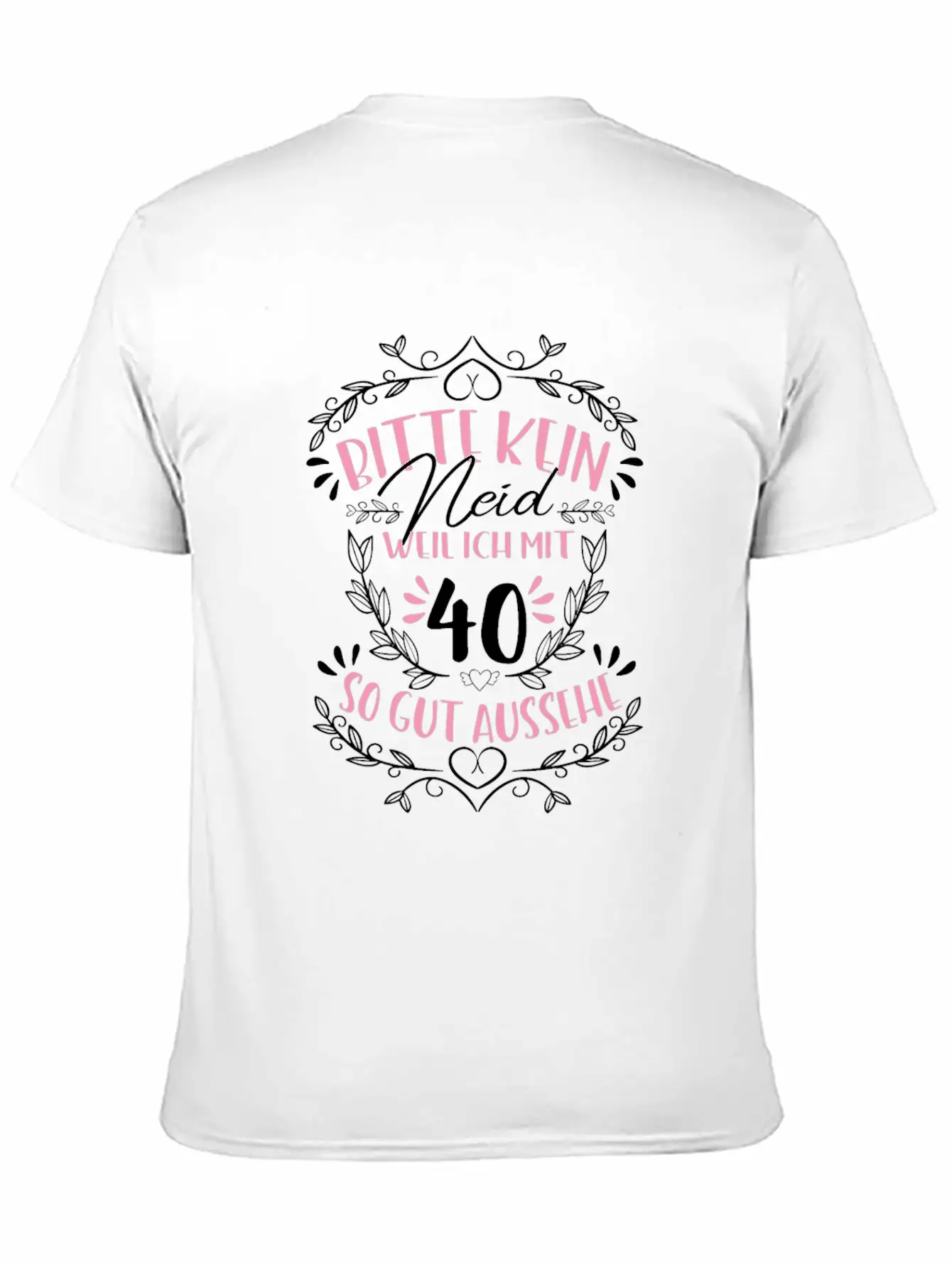 40 Birthday No Envy Unisex Casual T-Shirt – Clean Design For Daily Comfort