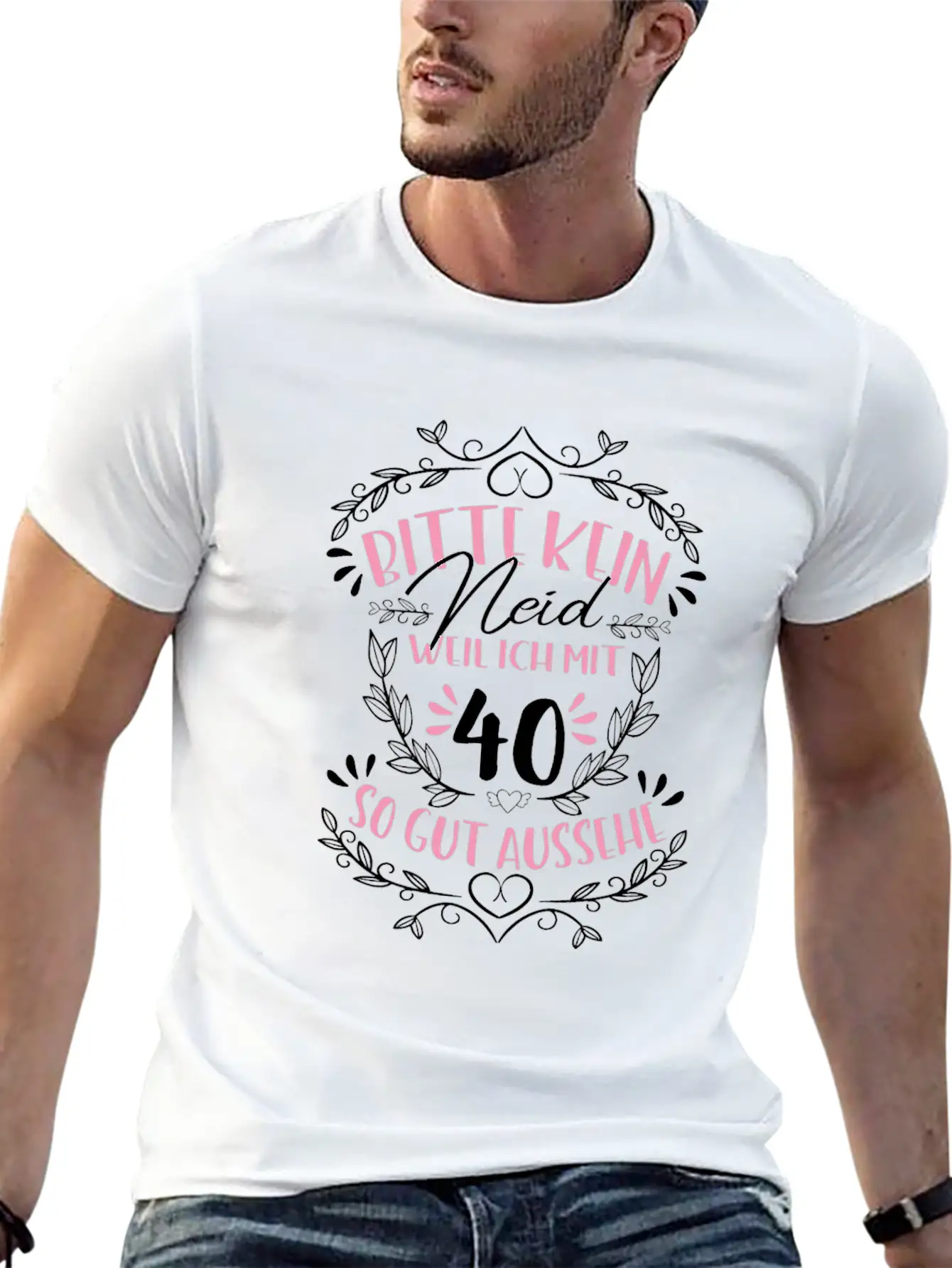 40 Birthday No Envy Unisex Casual T-Shirt – Clean Design For Daily Comfort