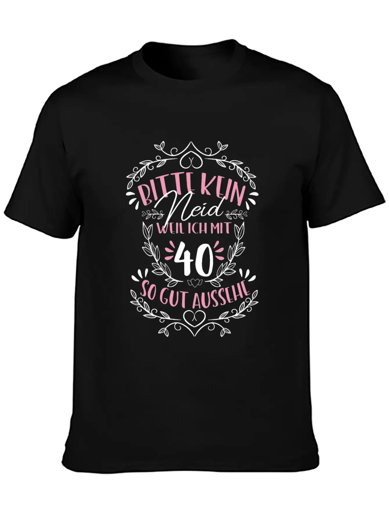 40 Birthday No Envy Unisex Casual T-Shirt – Clean Design For Daily Comfort