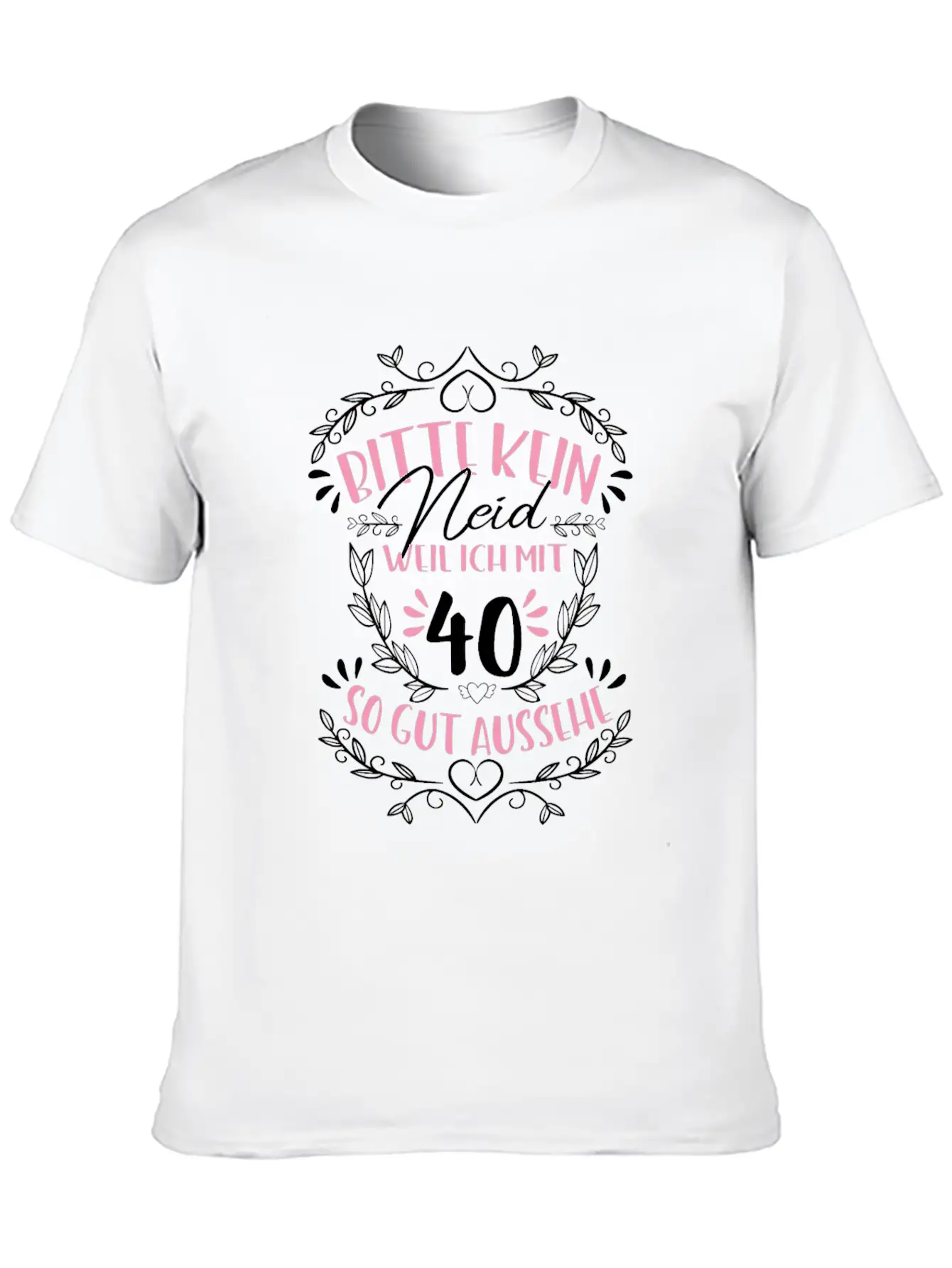 40 Birthday No Envy Unisex Casual T-Shirt – Clean Design For Daily Comfort