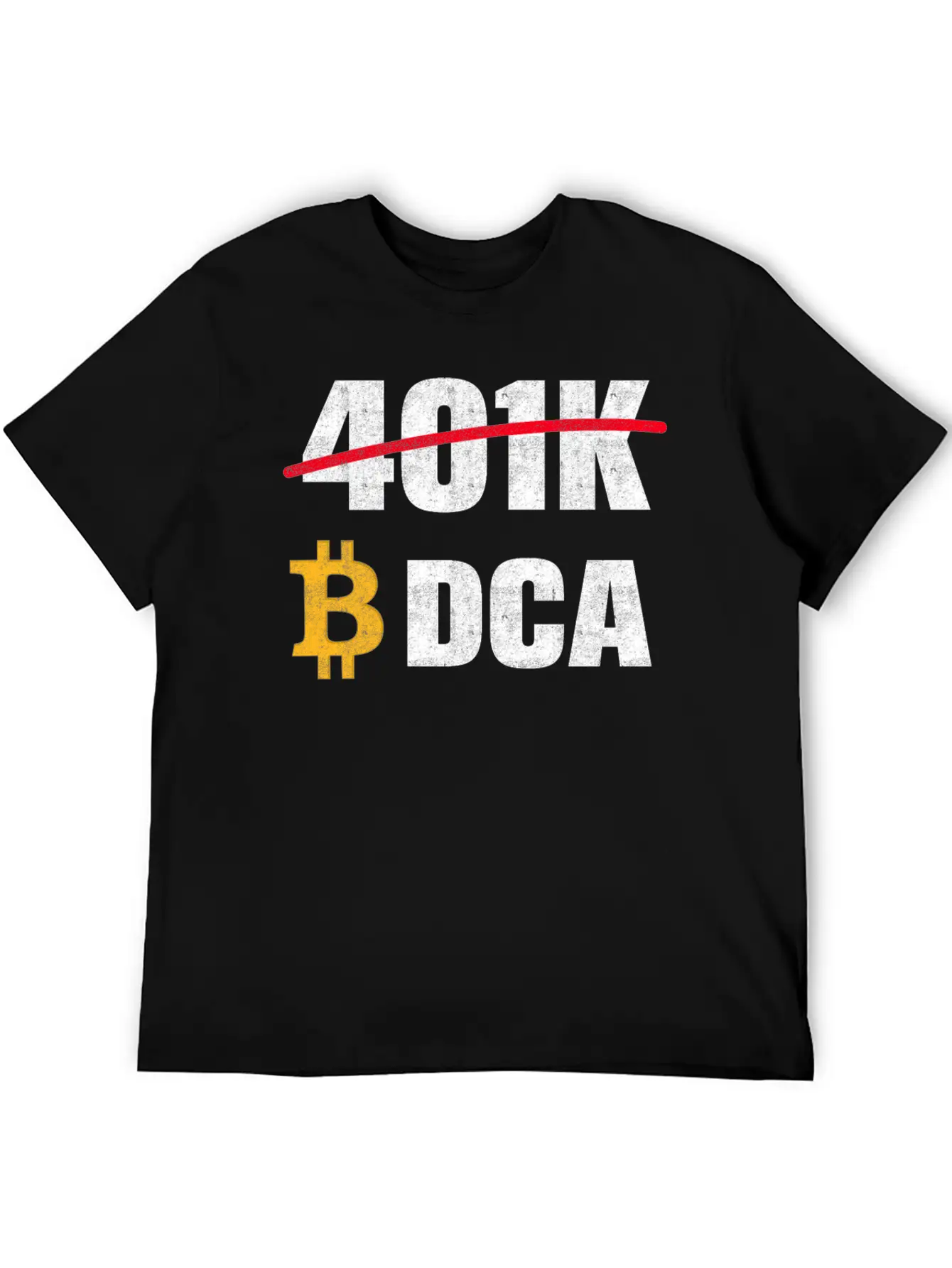 401 K Bitcoin Tshirt Unisex Short Sleeve Soft Cotton T-Shirt – Casual Everyday Wear