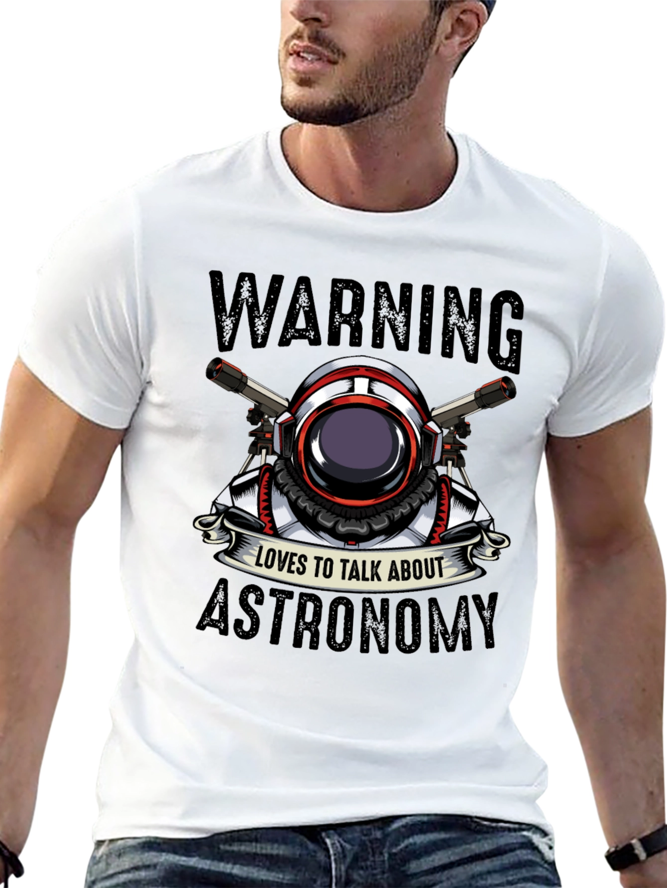 Warning Astronomy T-Shirt