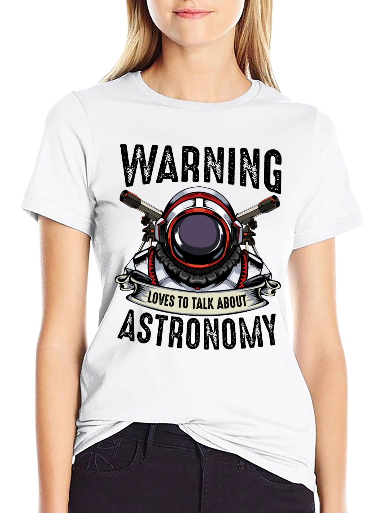 Warning Astronomy T-Shirt