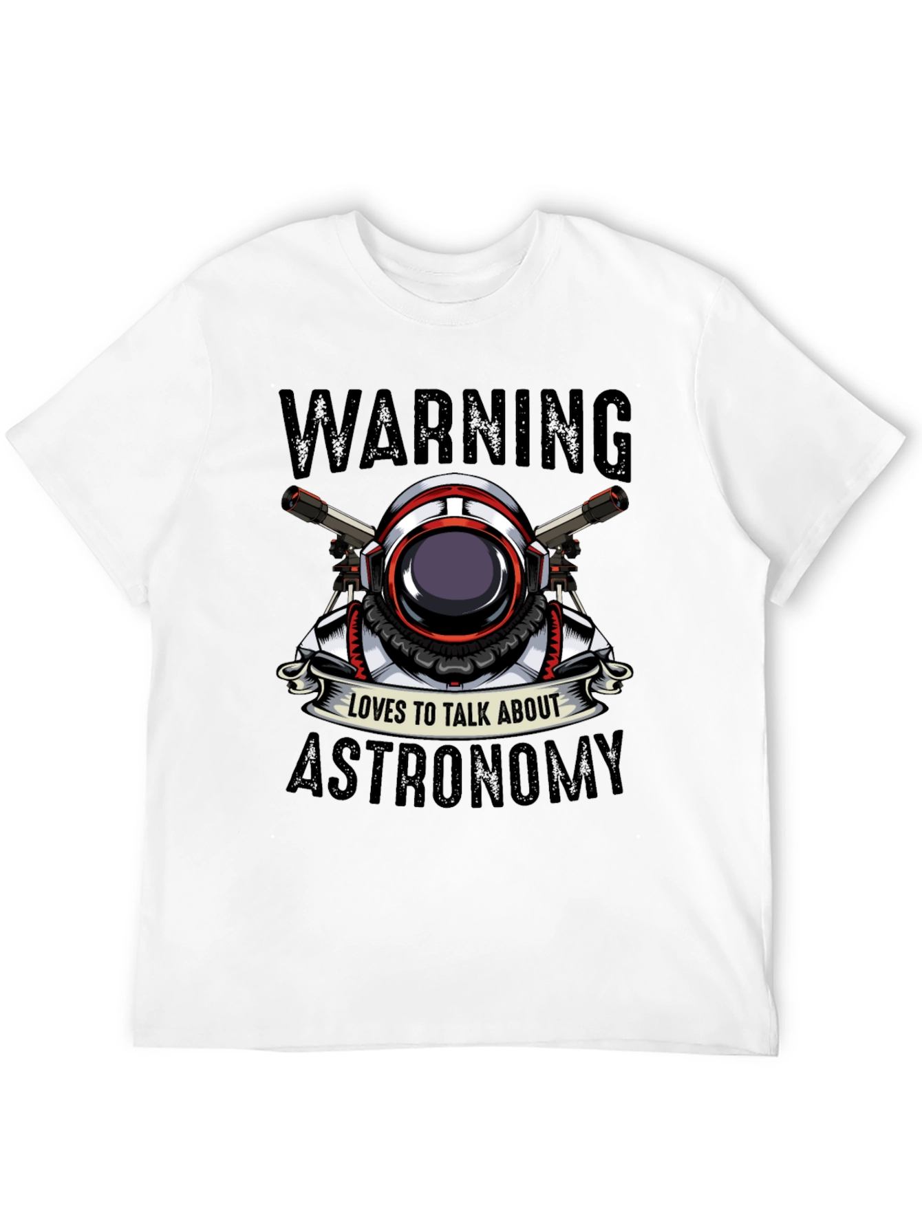 Warning Astronomy T-Shirt