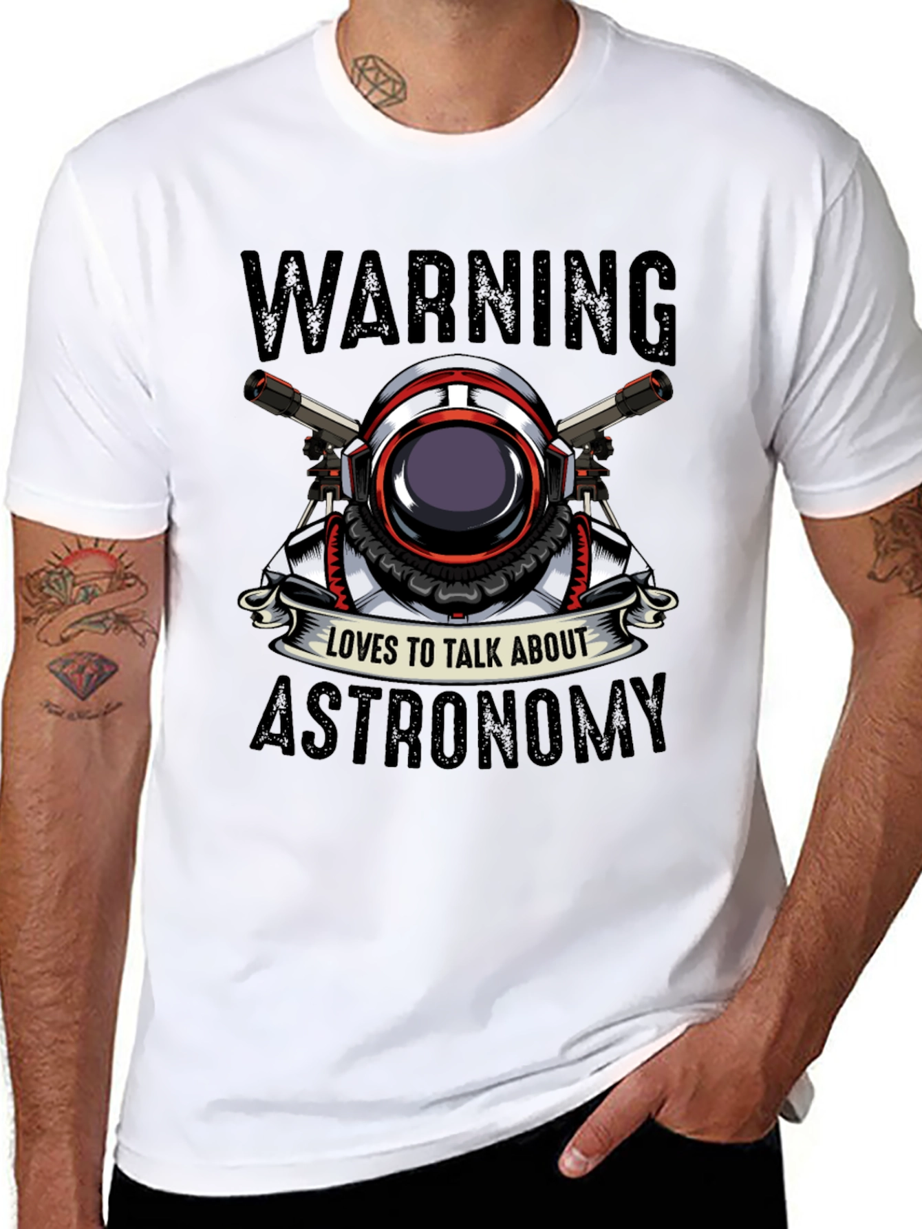 Warning Astronomy T-Shirt