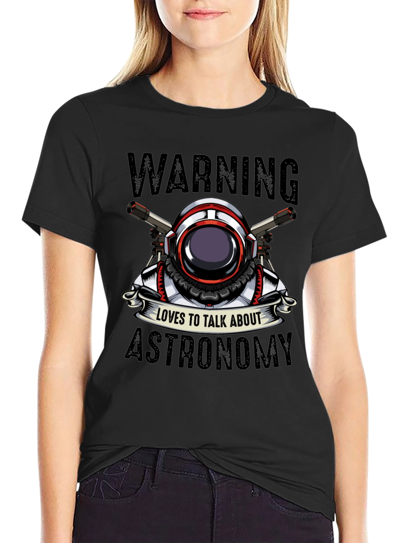 Warning Astronomy T-Shirt