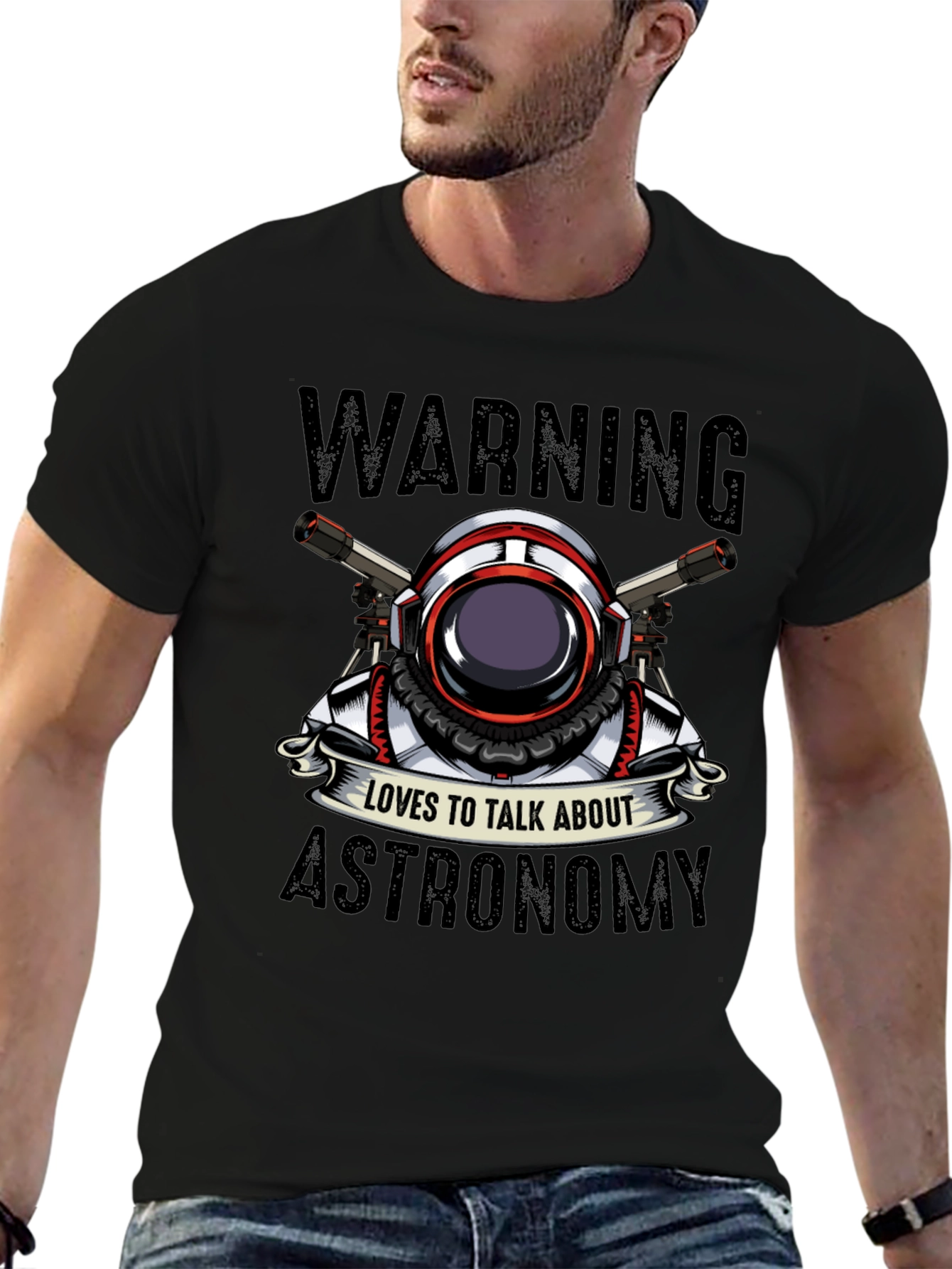 Warning Astronomy T-Shirt
