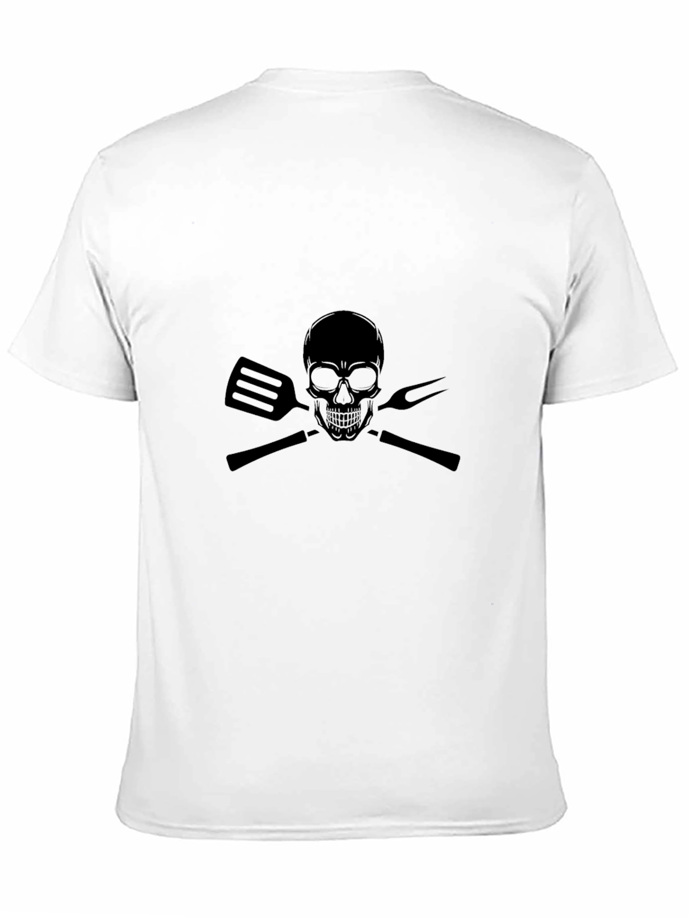 Skull BBQ Master T-Shirt - Grill Time!