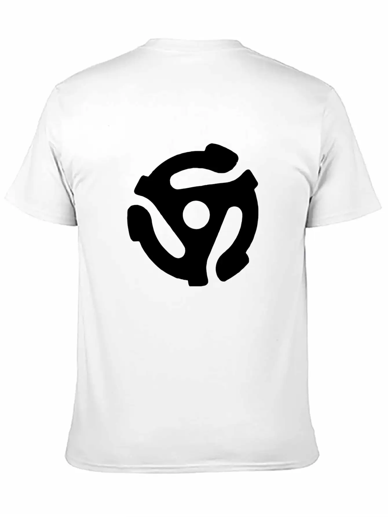 45 Record Adapter Music Instrument Basic Graphic T-Shirt – Daily Comfort In Soft Cotton