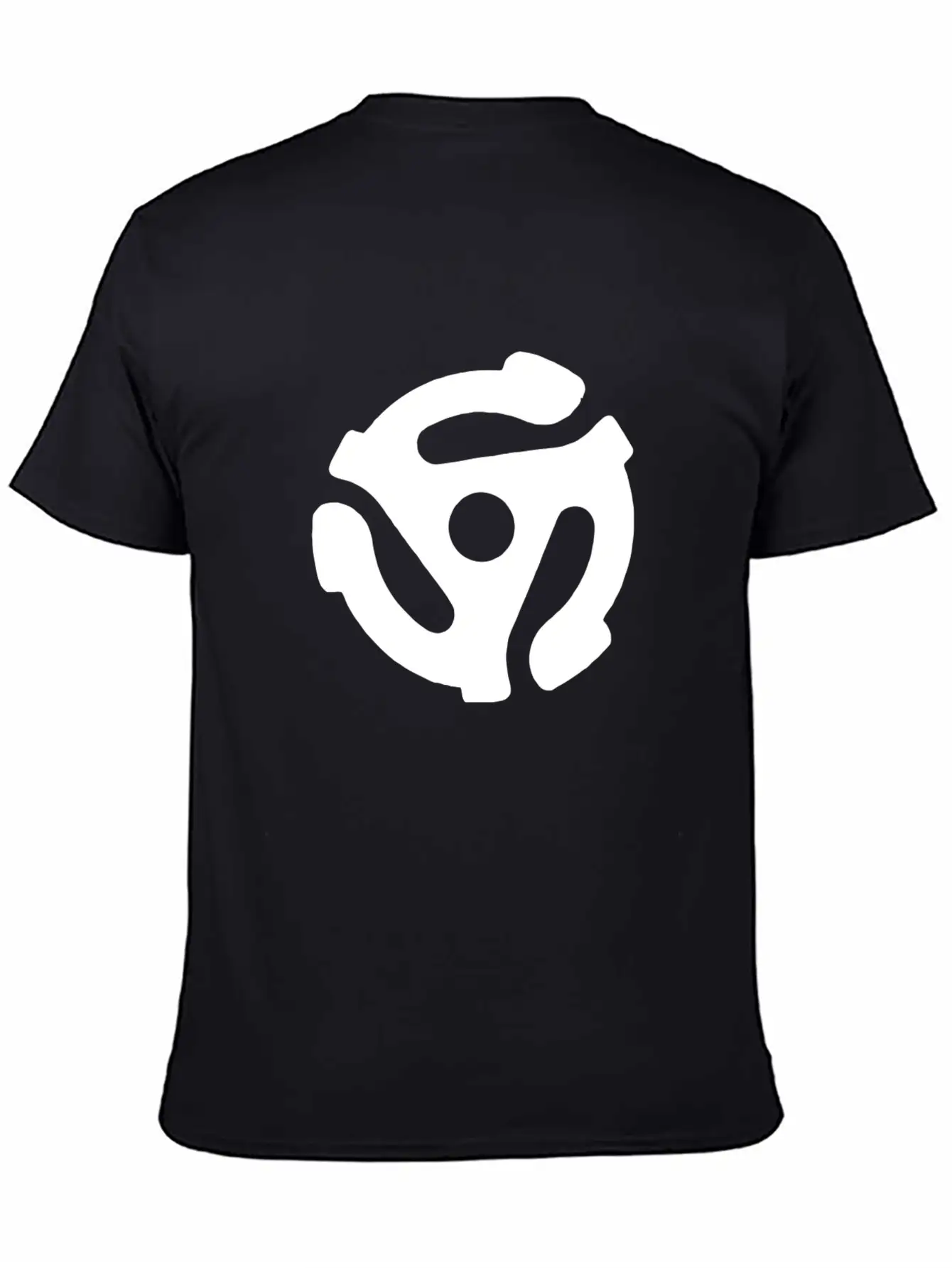 45 Record Adapter Music Instrument Basic Graphic T-Shirt – Daily Comfort In Soft Cotton