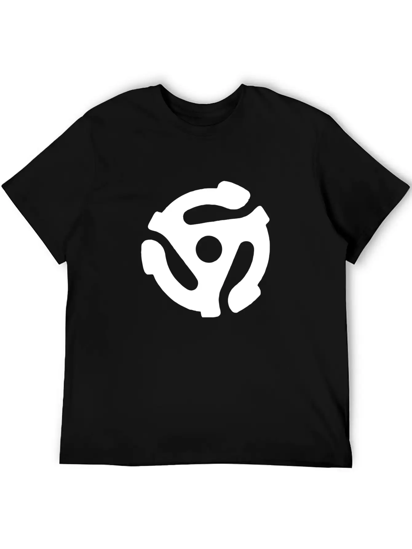 45 Record Adapter Music Instrument Basic Graphic T-Shirt – Daily Comfort In Soft Cotton