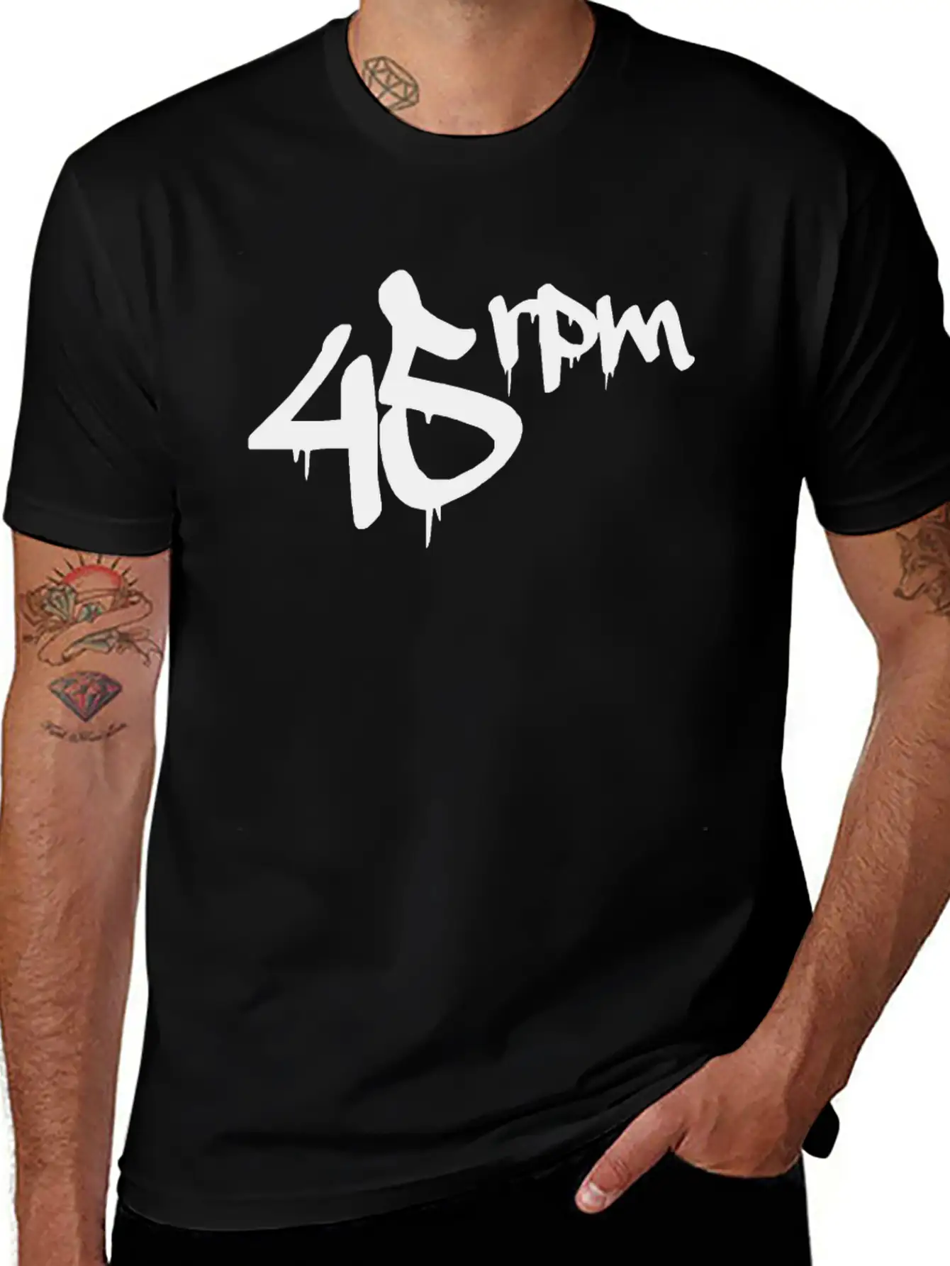 45 Rpm Vinyl Unisex Short Sleeve Soft Cotton T-Shirt – Casual Everyday Wear