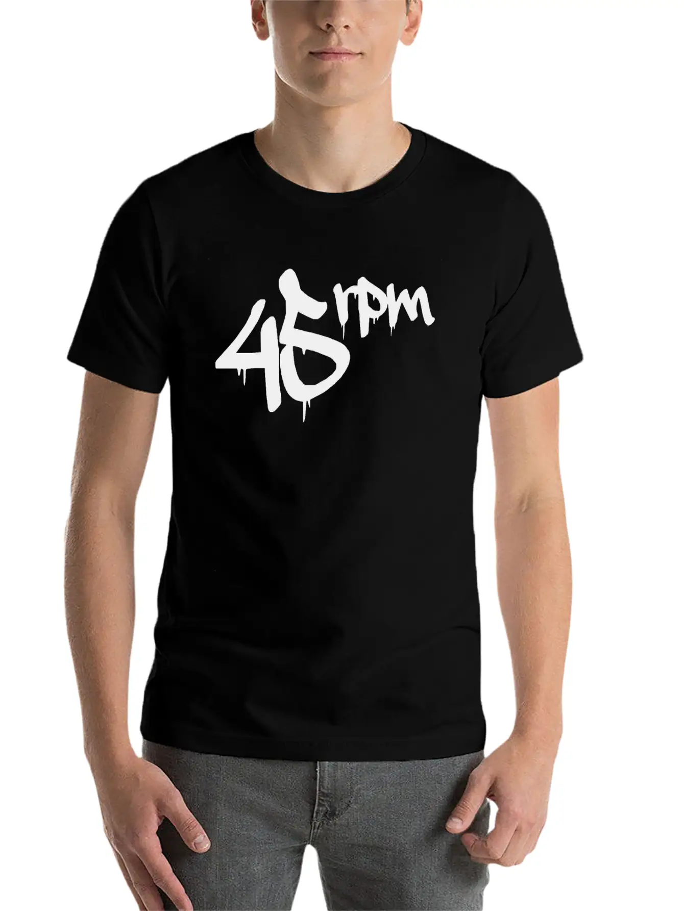 45 Rpm Vinyl Unisex Short Sleeve Soft Cotton T-Shirt – Casual Everyday Wear