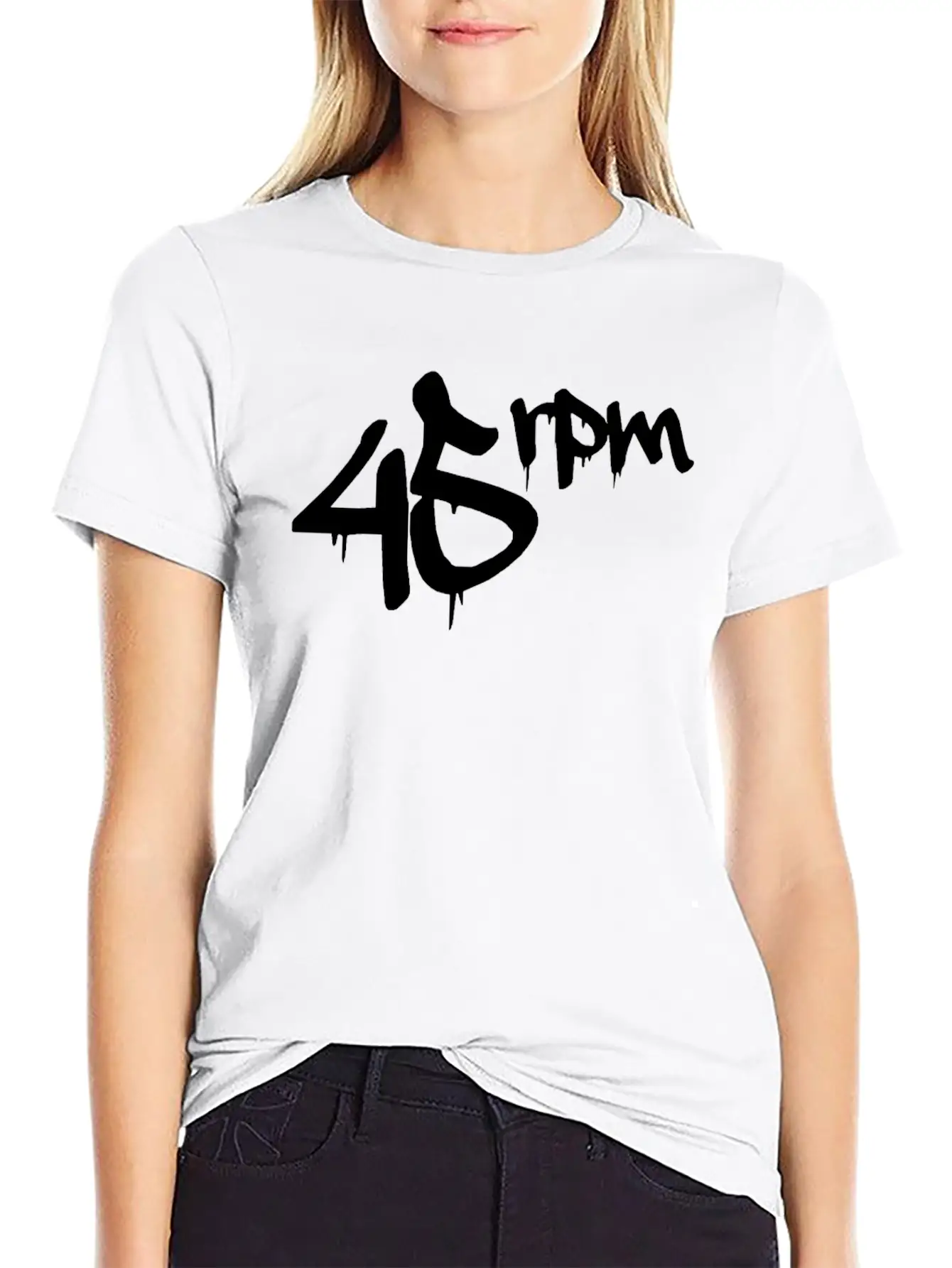 45 Rpm Vinyl Unisex Short Sleeve Soft Cotton T-Shirt – Casual Everyday Wear