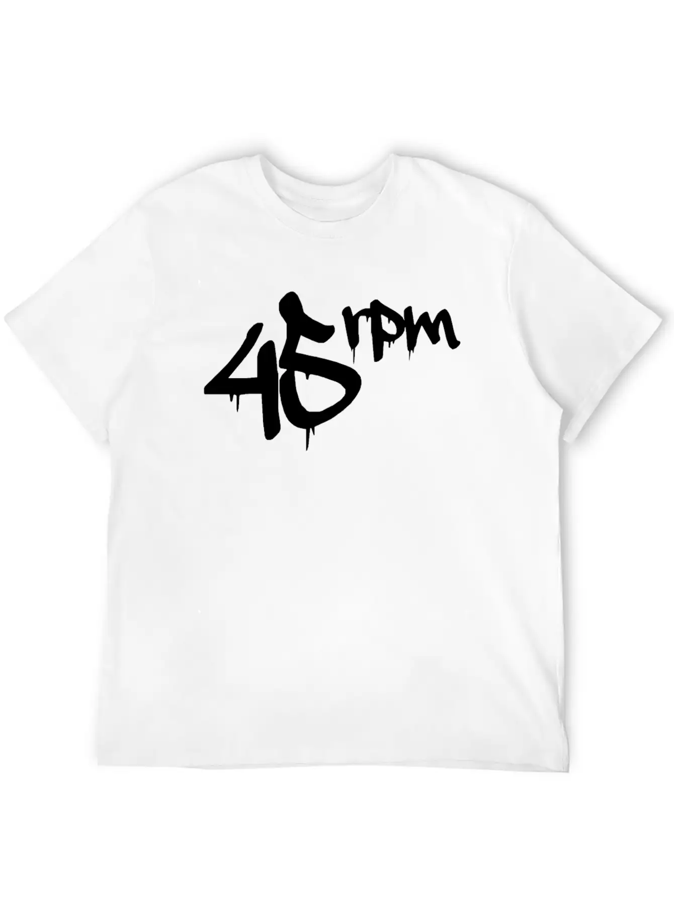 45 Rpm Vinyl Unisex Short Sleeve Soft Cotton T-Shirt – Casual Everyday Wear