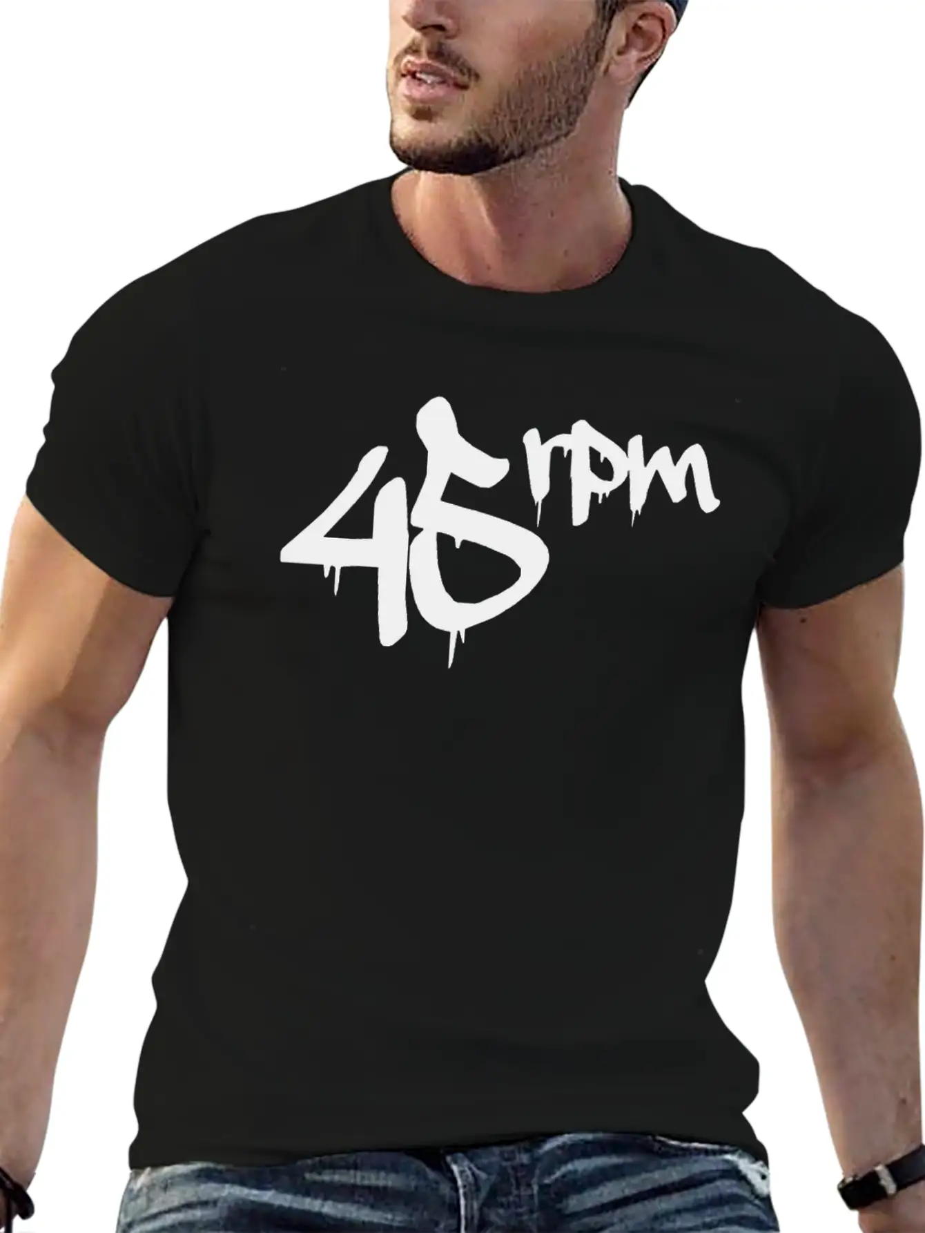 45 Rpm Vinyl Unisex Short Sleeve Soft Cotton T-Shirt – Casual Everyday Wear