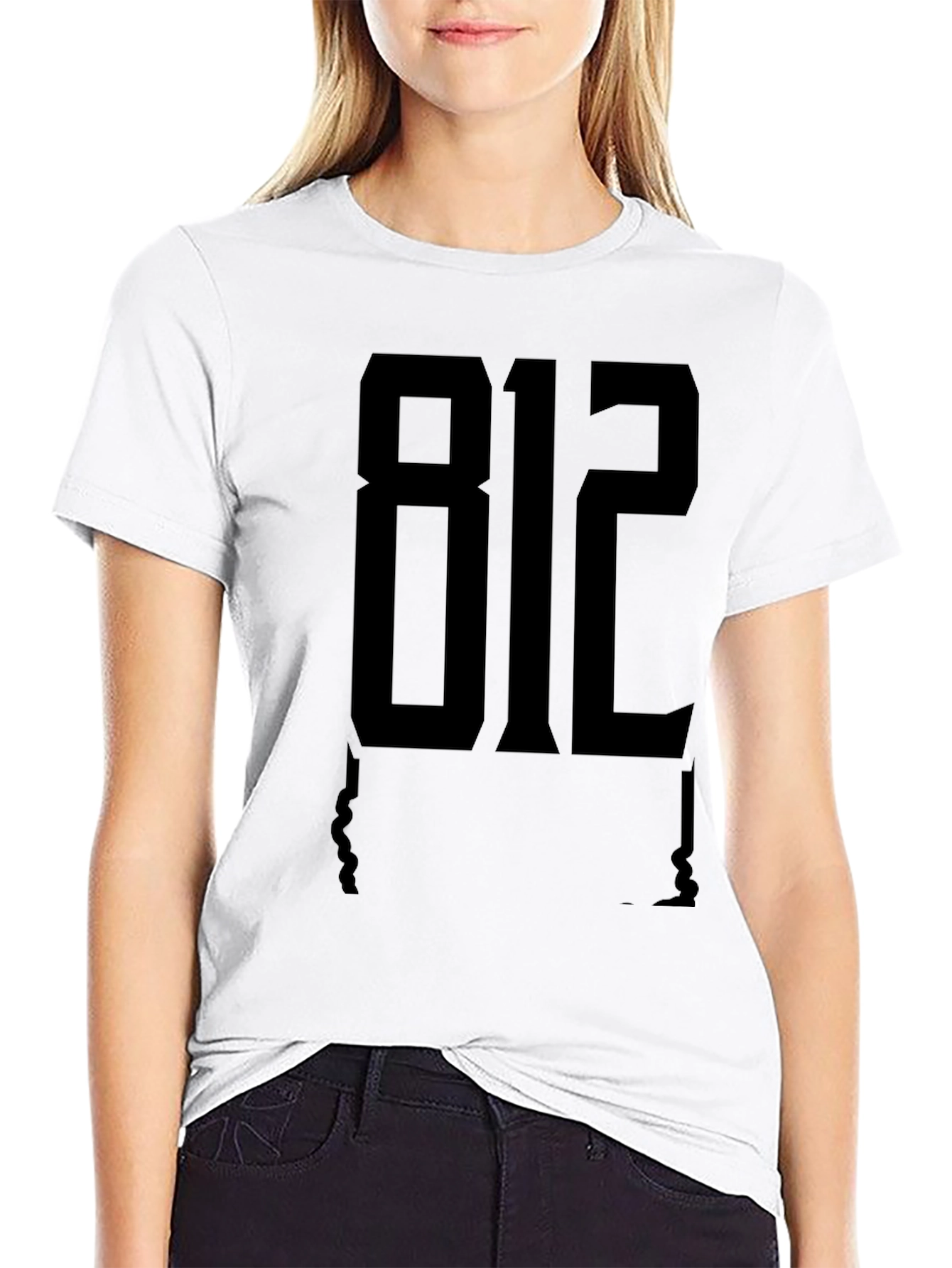 Black 812 Graphic Tee