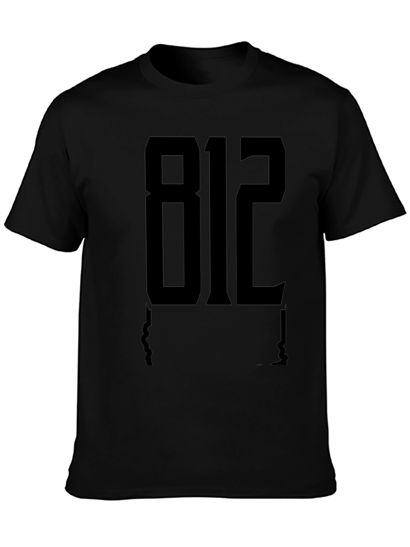 Black 812 Graphic Tee