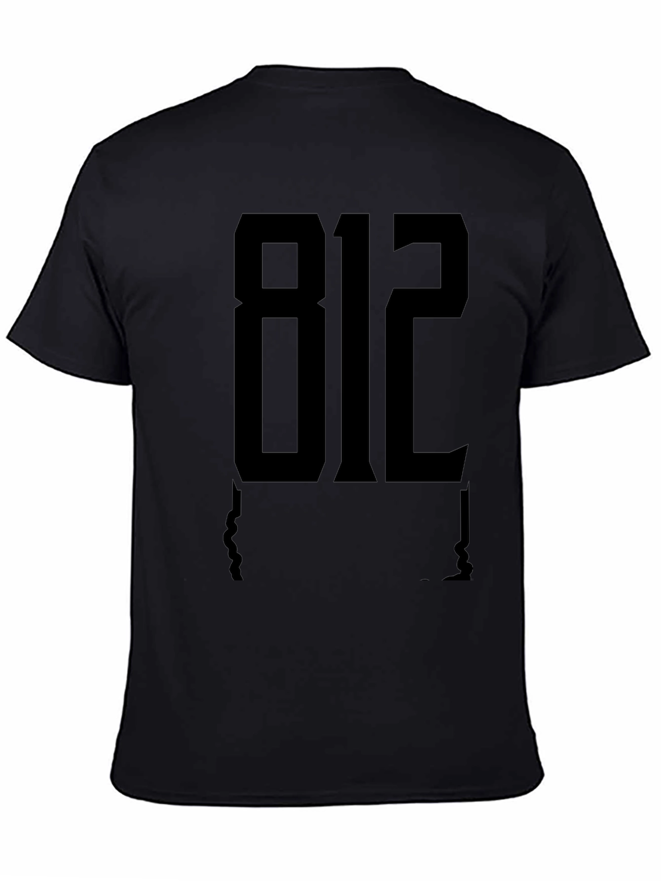 Black 812 Graphic Tee