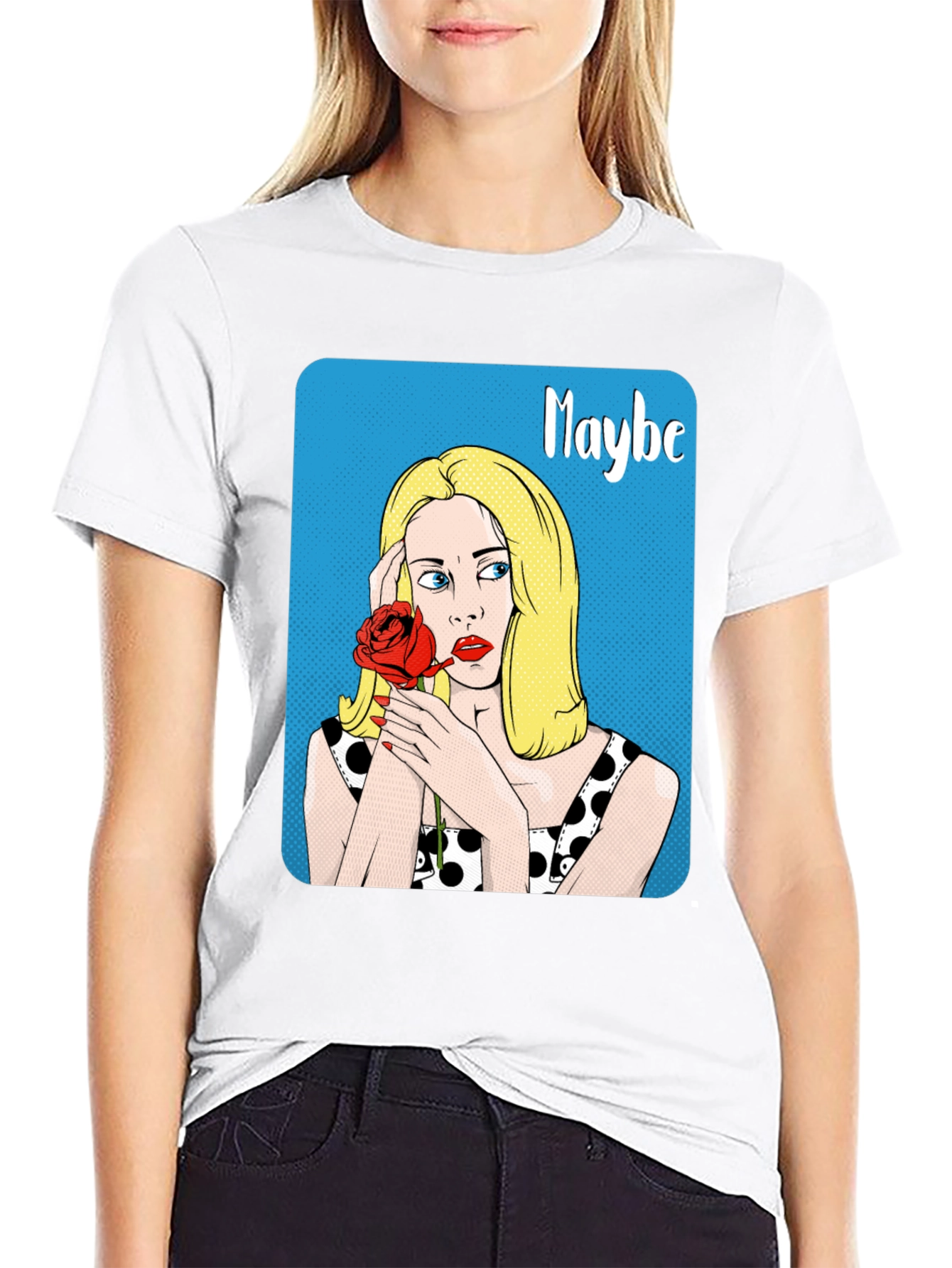 Pop Art Maybe Graphic Tee