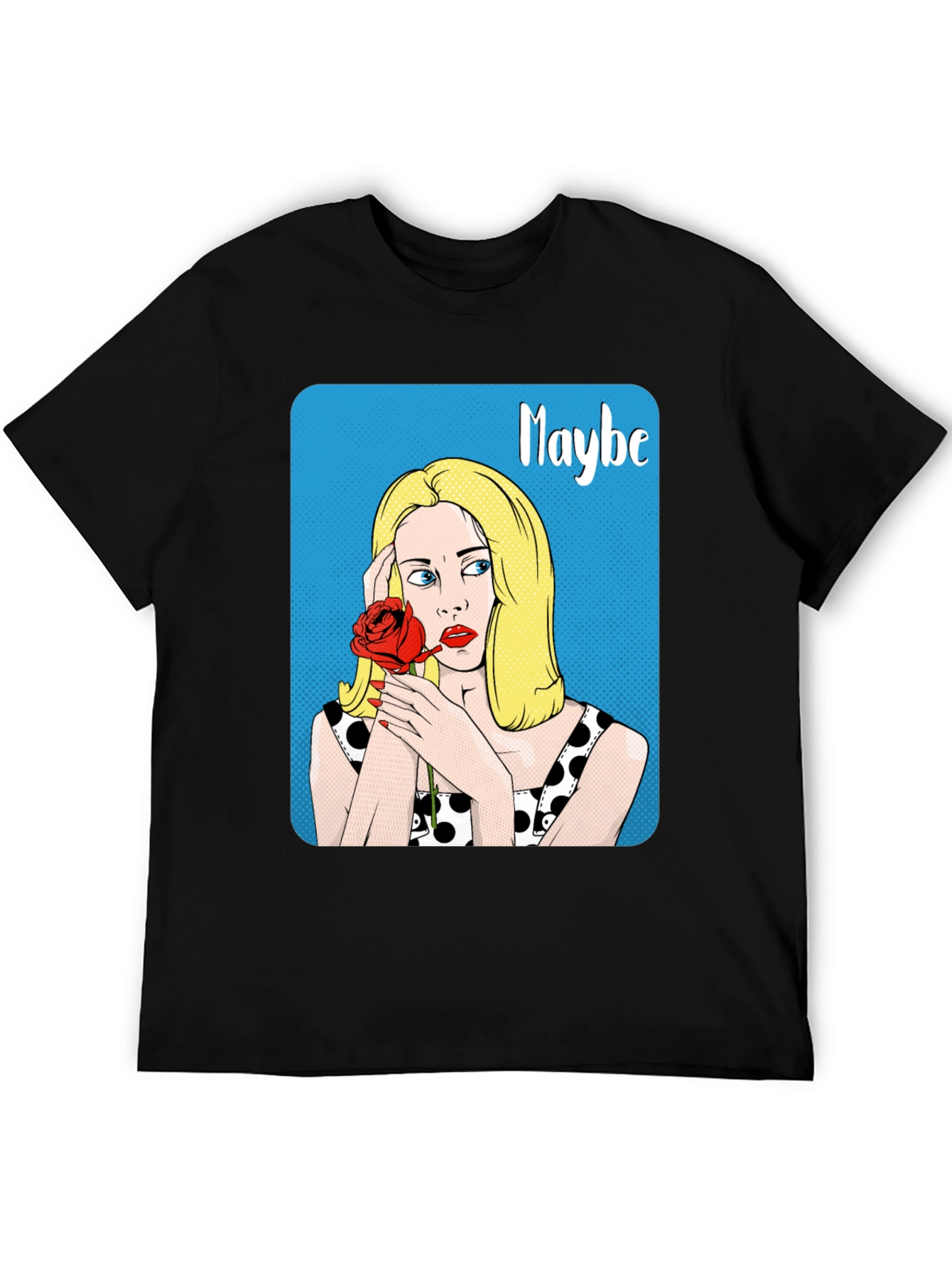 Pop Art Maybe Graphic Tee