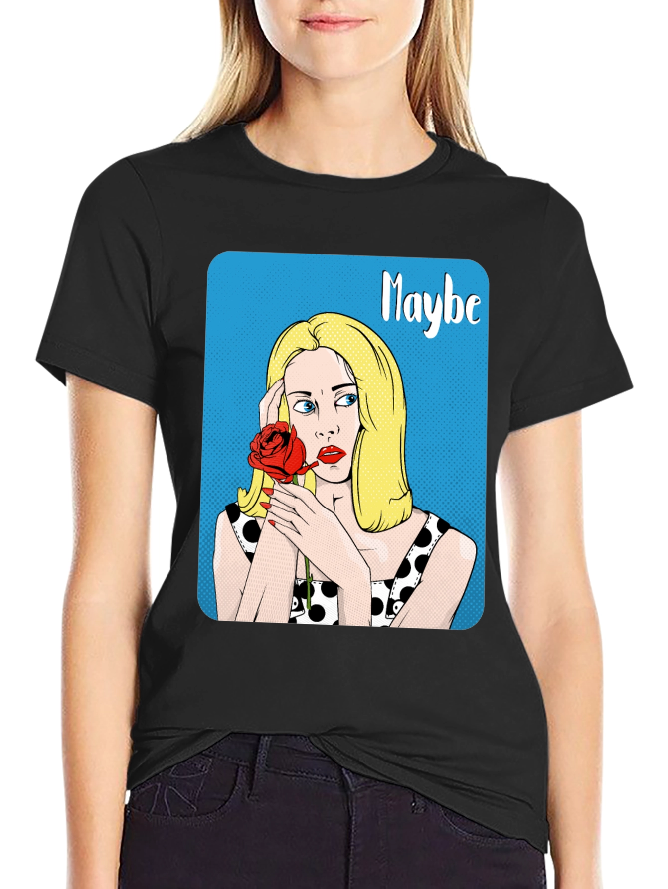 Pop Art Maybe Graphic Tee