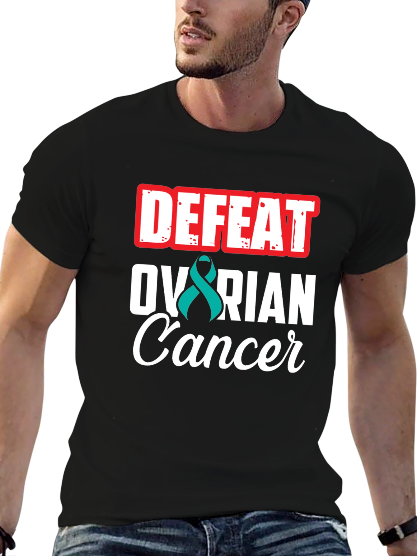 Defeat Ovarian Cancer Awareness T-Shirt