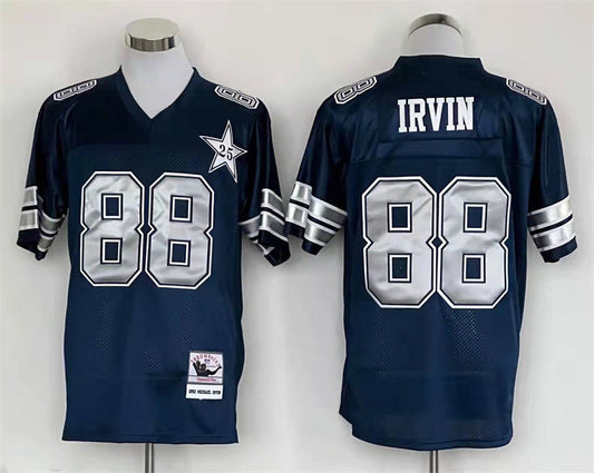 Men's Dallas Cowboys Michael Irvin Mitchell & Ness Navy Legacy Replica Player Jerseys