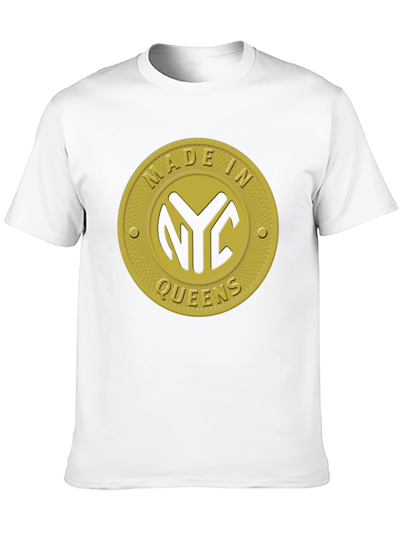 Made In NYC Queens Black T-Shirt
