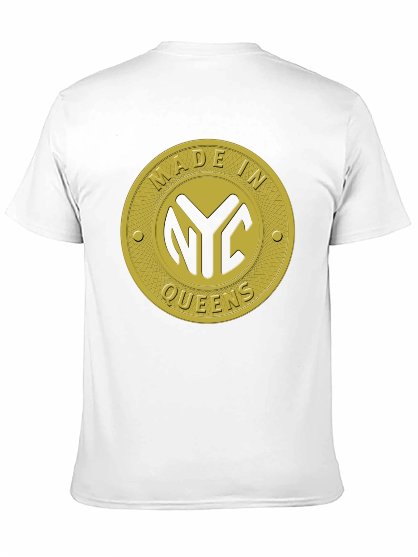 Made In NYC Queens Black T-Shirt
