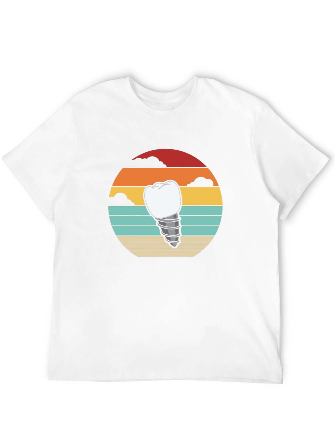 Retro Dental Implant T-Shirt - Dentist Apparel