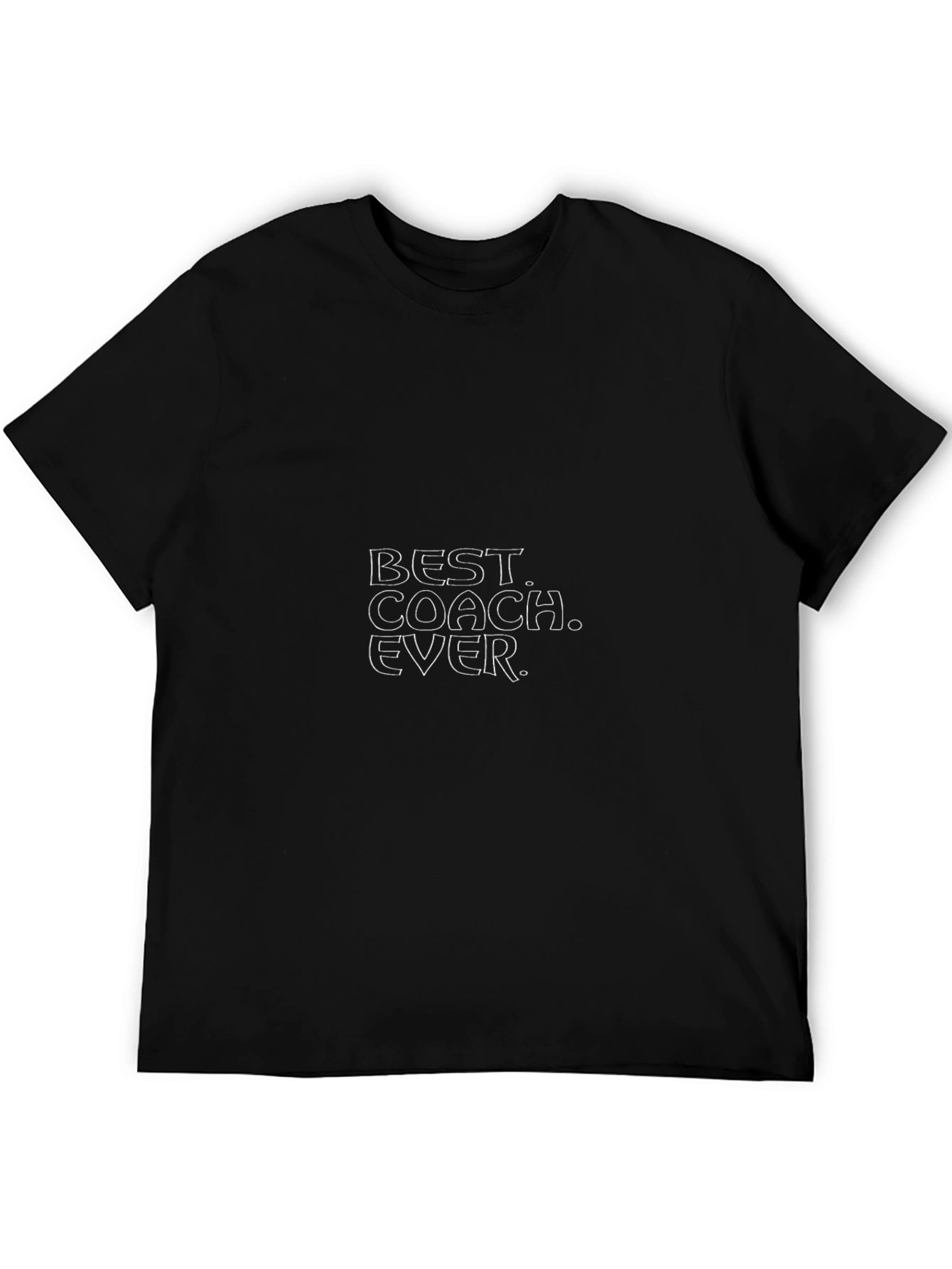 Best Coach Ever Black T-Shirt