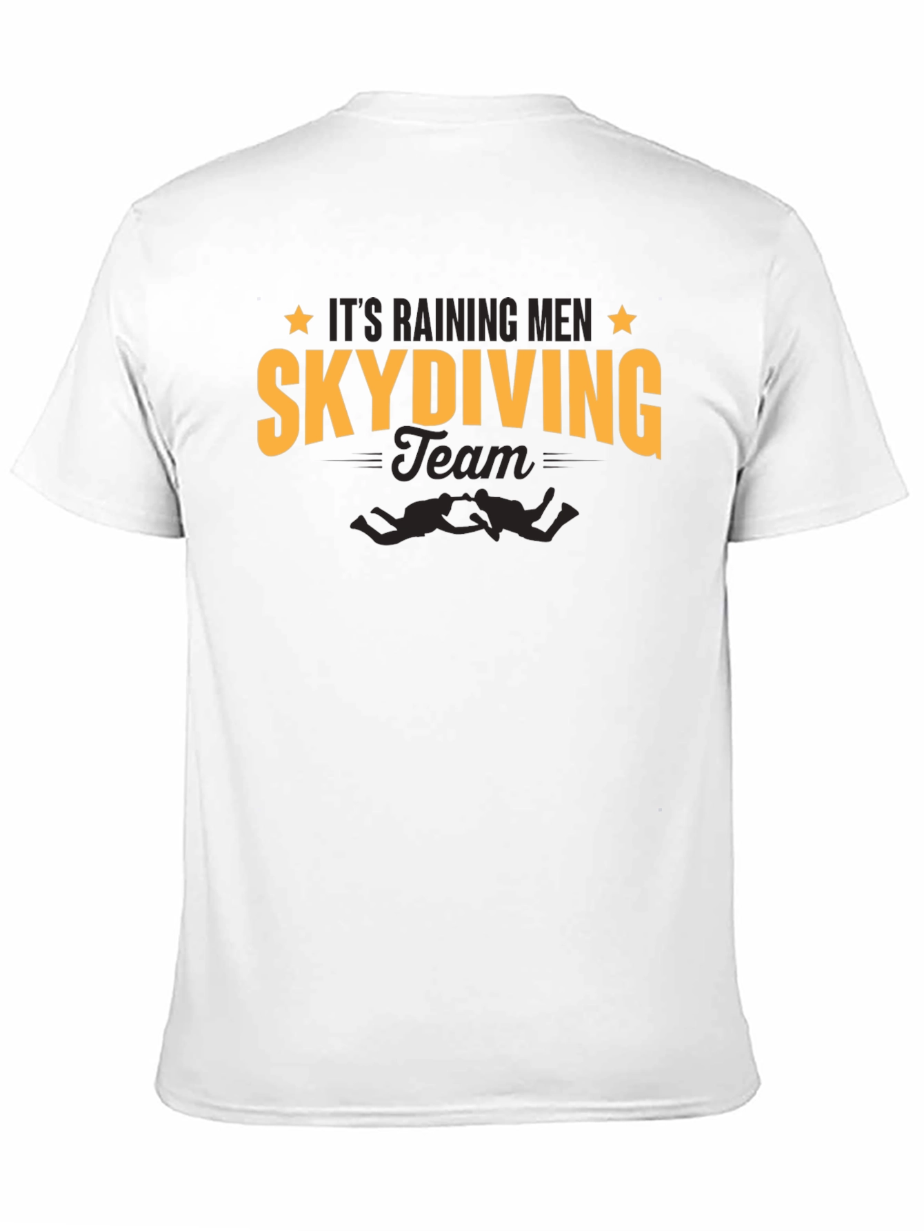 Skydiving Team T-Shirt - Its Raining Men Design