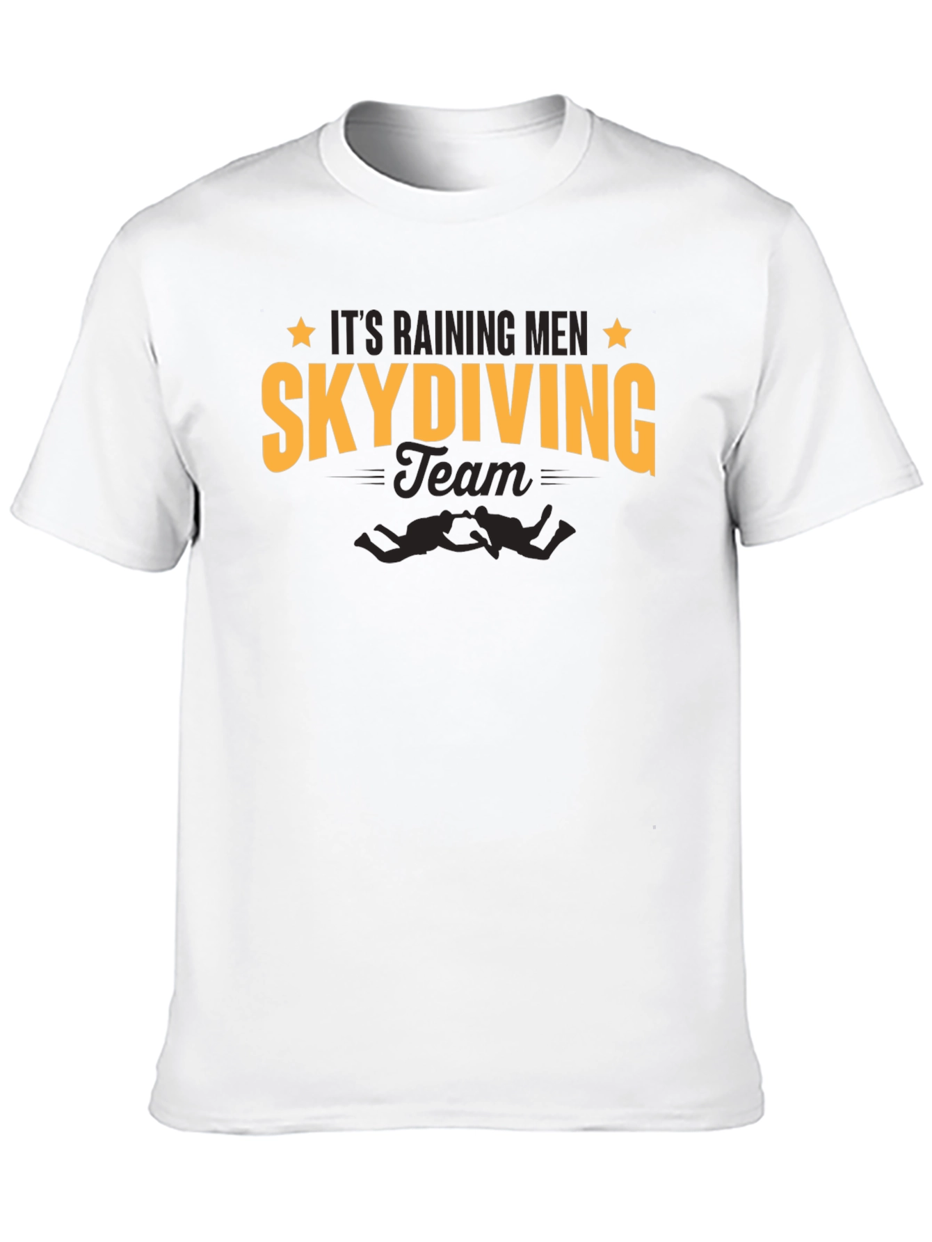 Skydiving Team T-Shirt - Its Raining Men Design