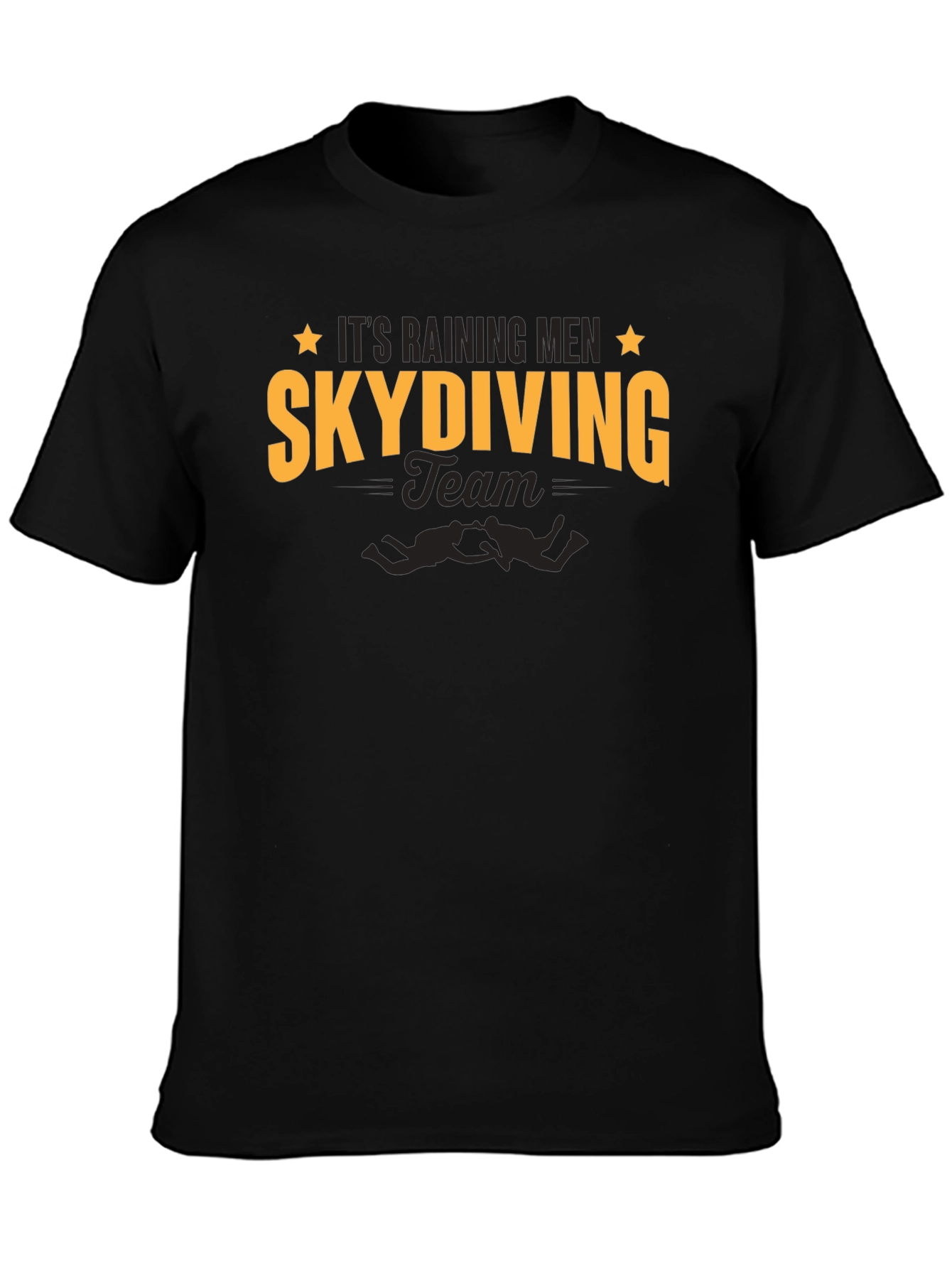 Skydiving Team T-Shirt - Its Raining Men Design
