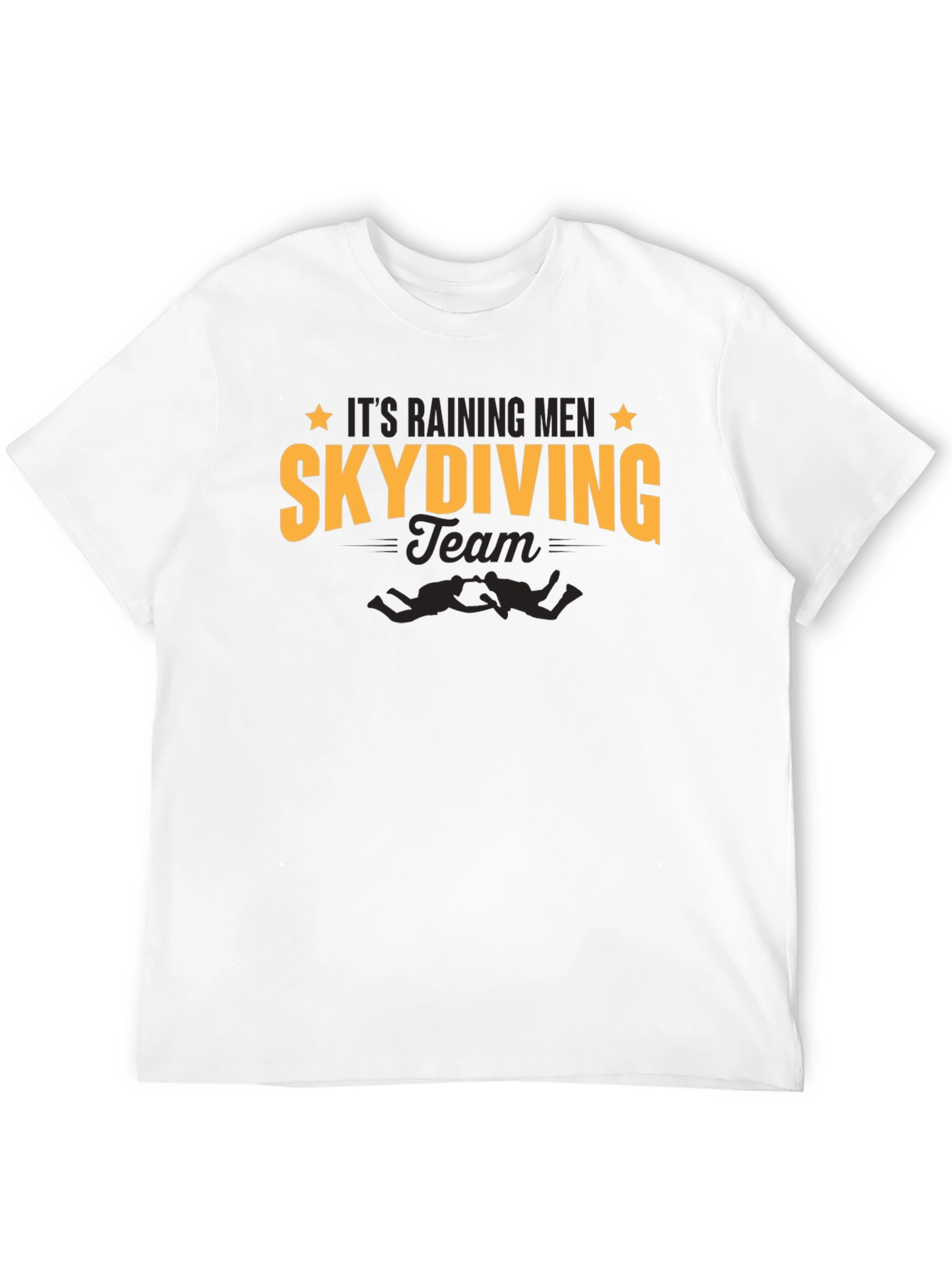 Skydiving Team T-Shirt - Its Raining Men Design