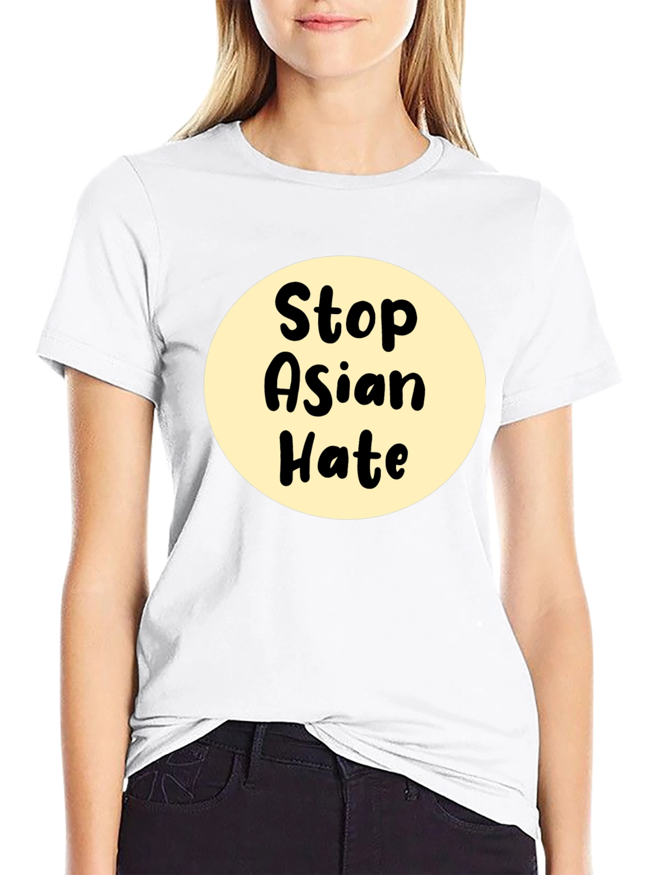 Stop Asian Hate T-Shirt - Black Activism Tee