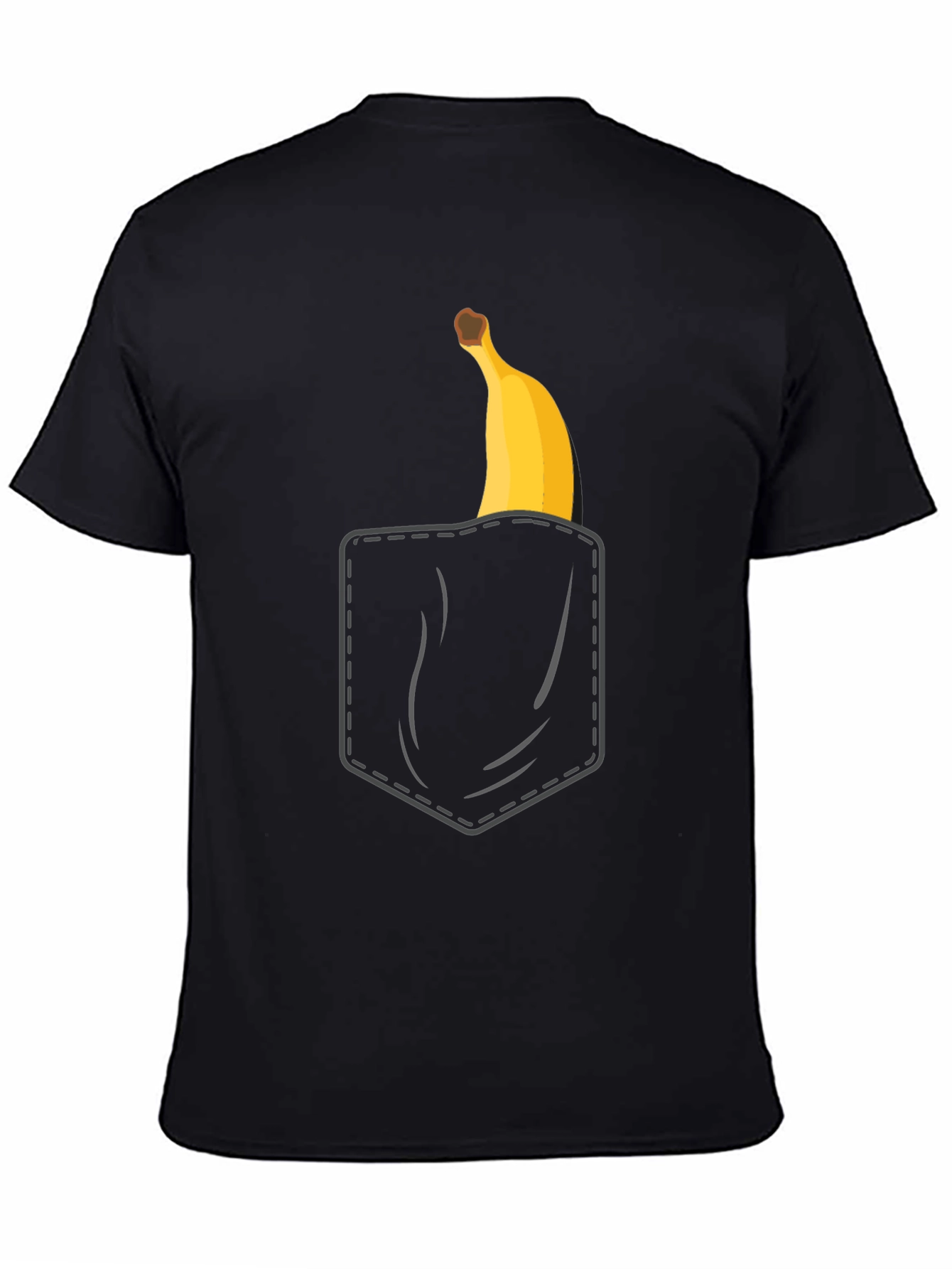 Banana Pocket T-Shirt - Quirky Graphic Tee
