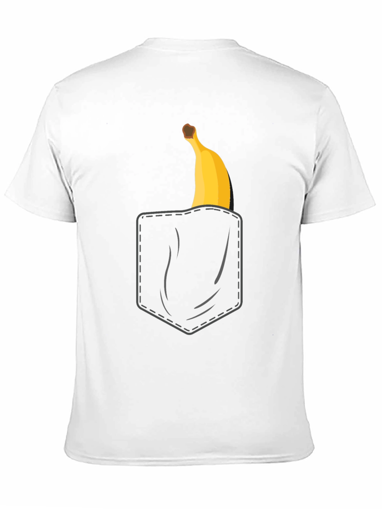 Banana Pocket T-Shirt - Quirky Graphic Tee