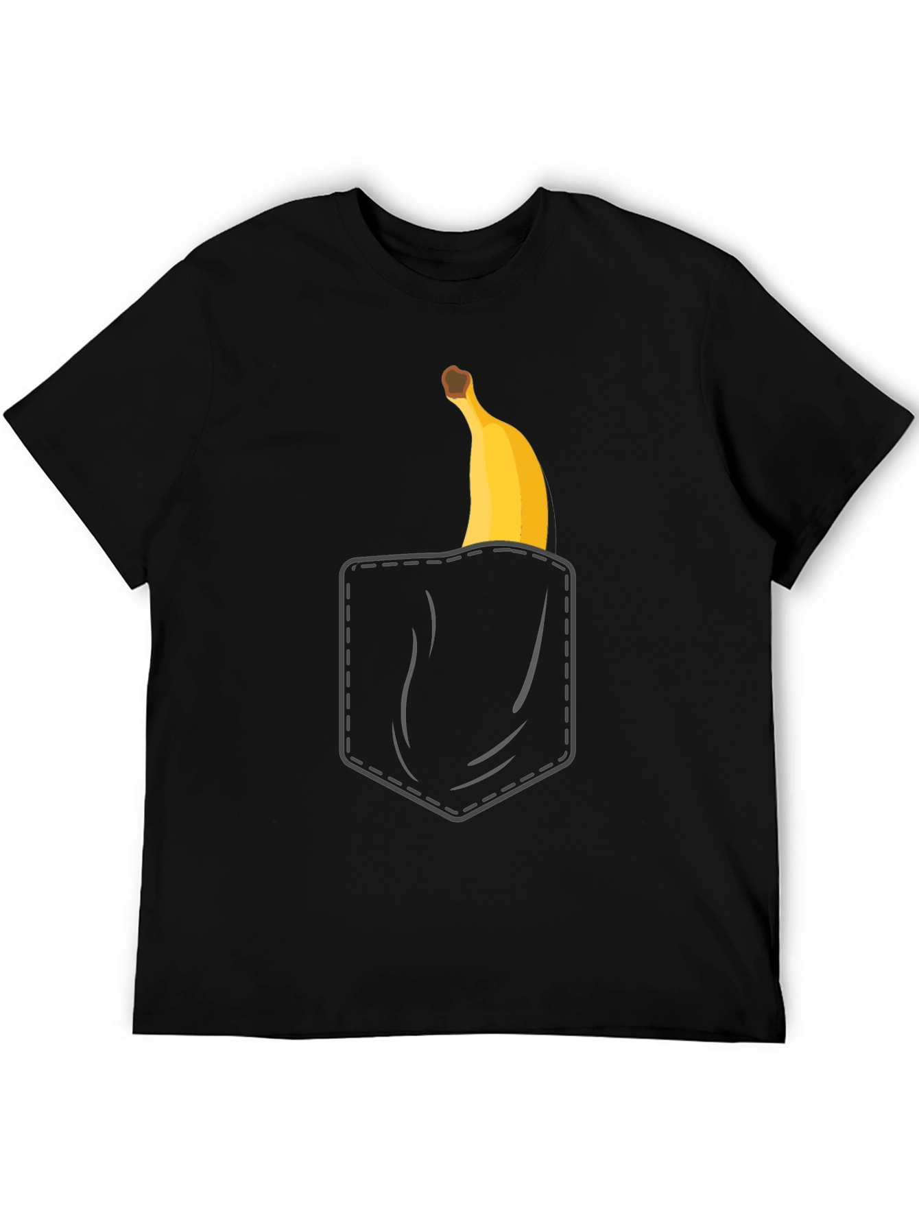 Banana Pocket T-Shirt - Quirky Graphic Tee