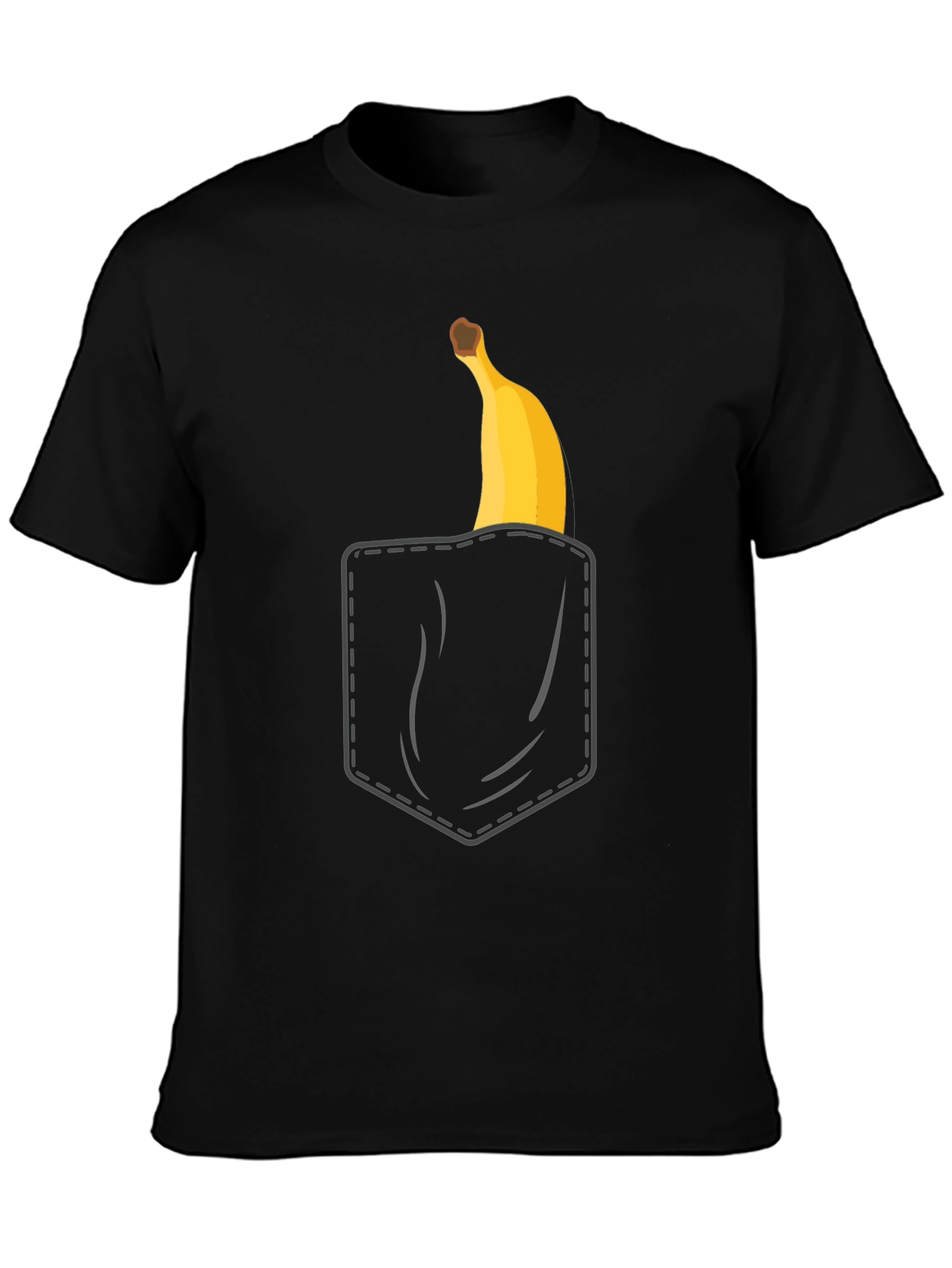 Banana Pocket T-Shirt - Quirky Graphic Tee