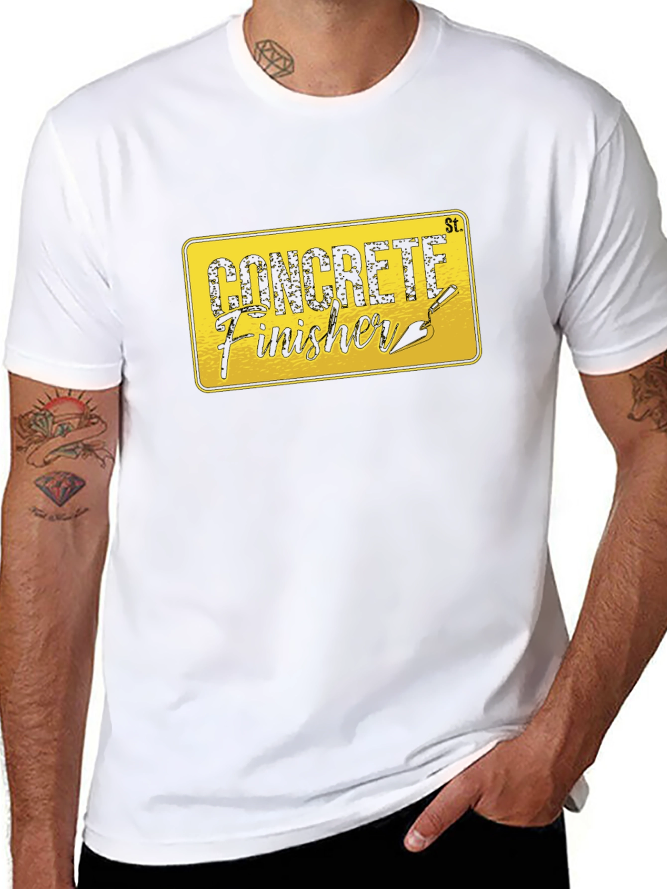 Concrete Finisher Graphic Tee