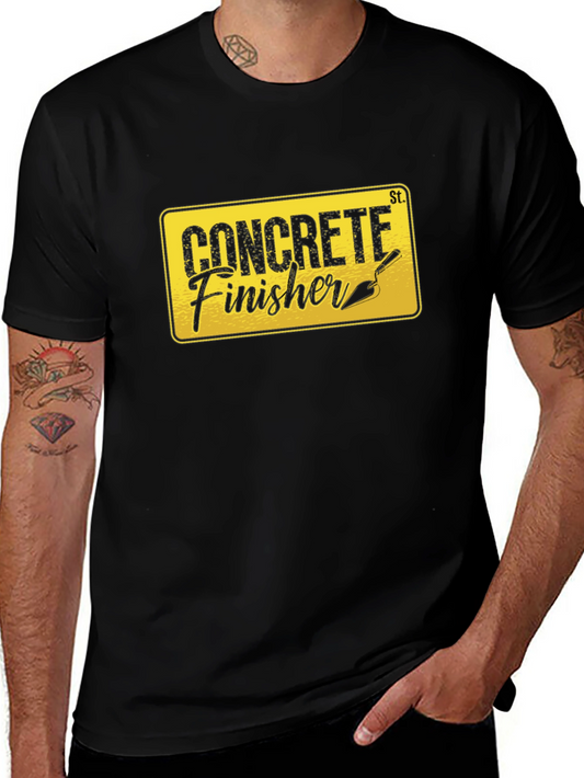 Concrete Finisher Graphic Tee