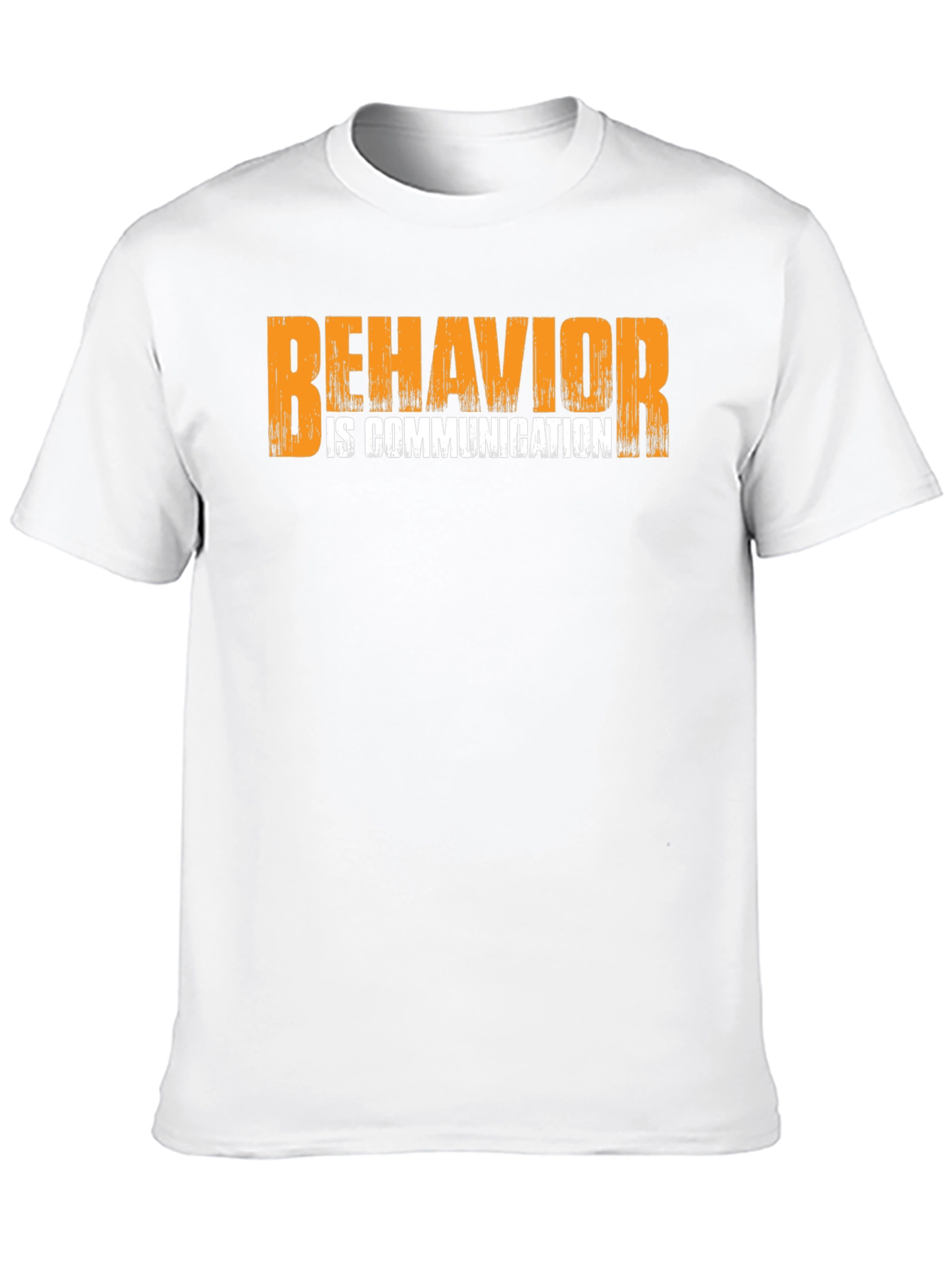 Behavior is Communication Black Graphic Tee