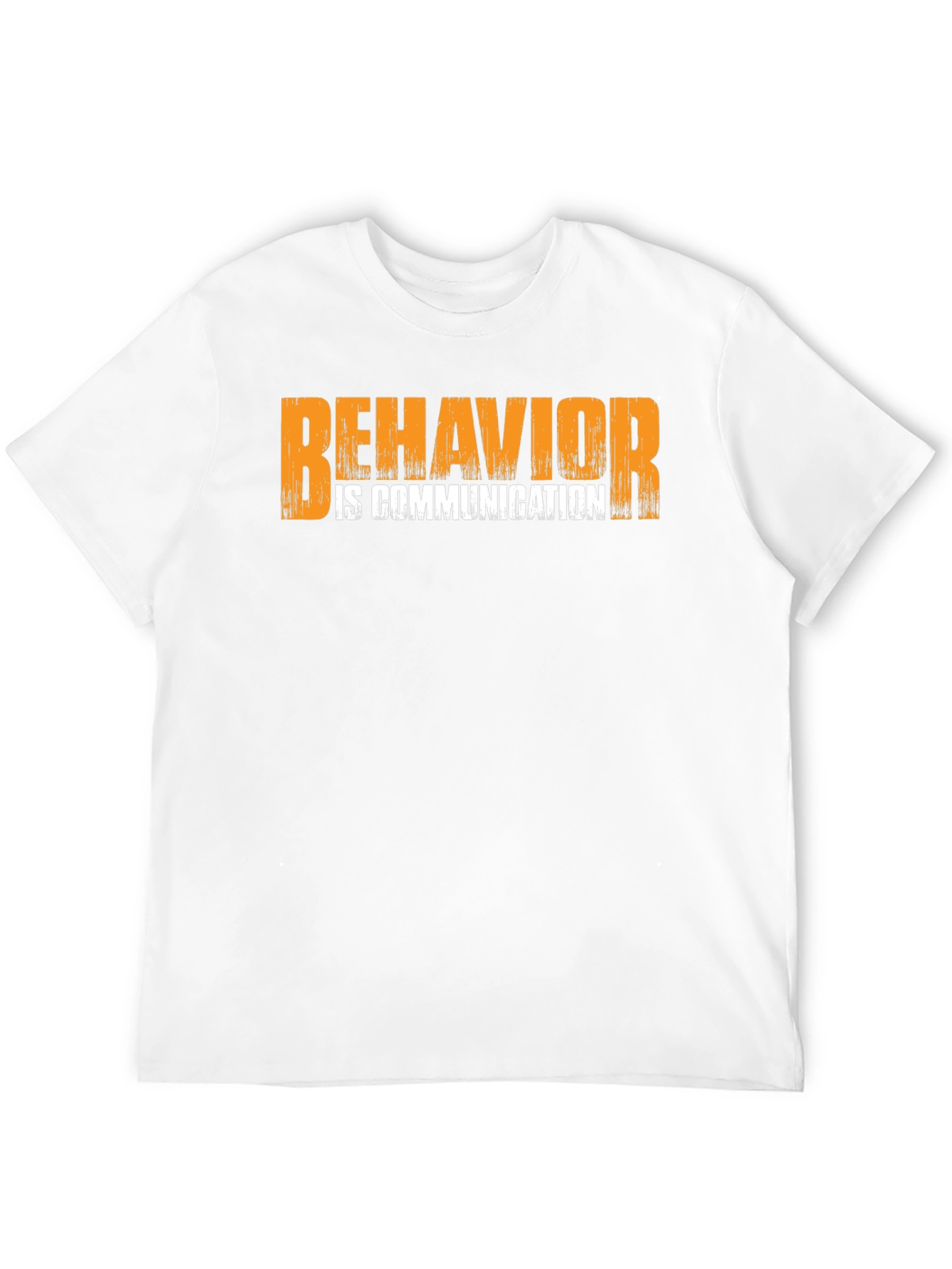 Behavior is Communication Black Graphic Tee