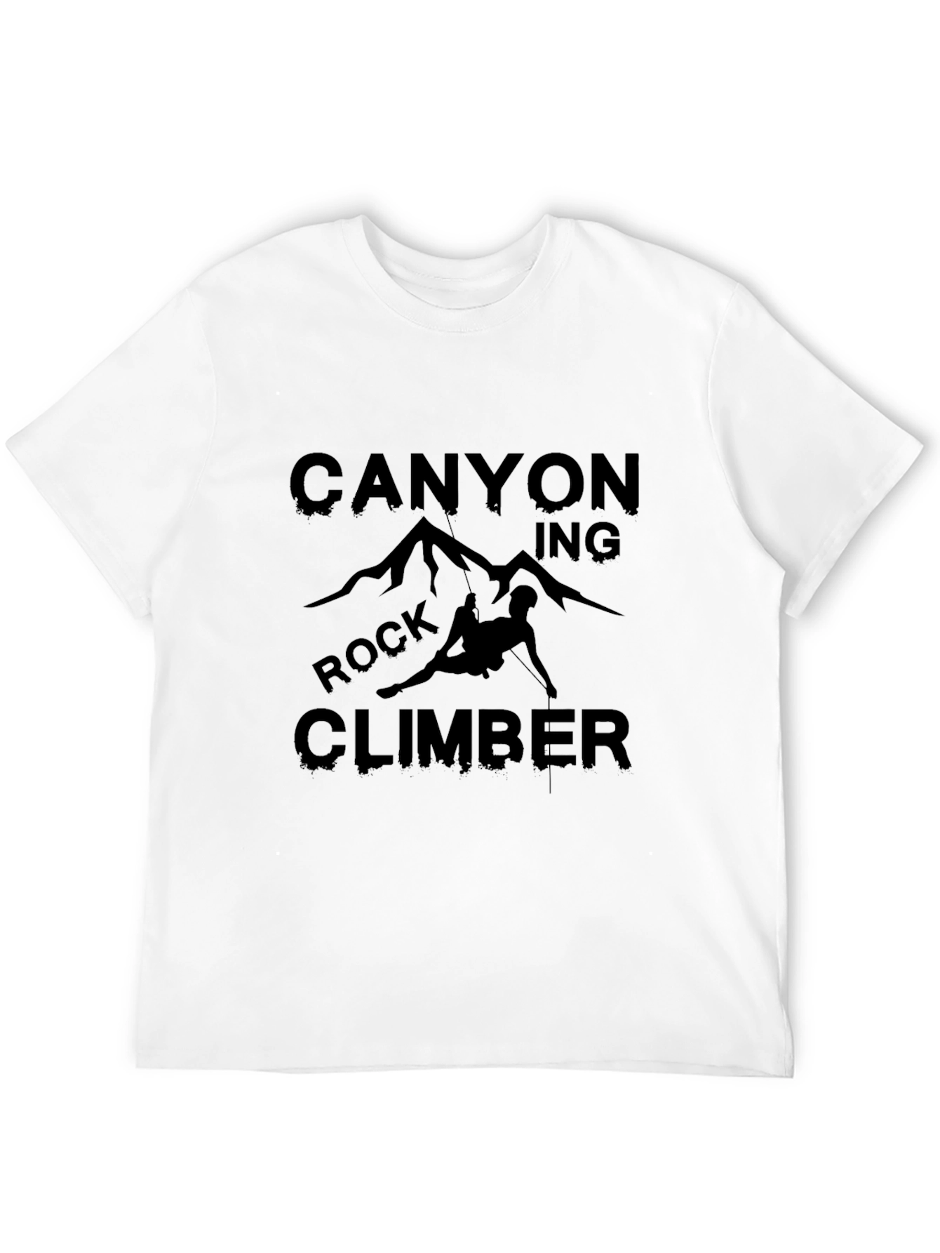 Canyon Rock Climber Graphic T-Shirt