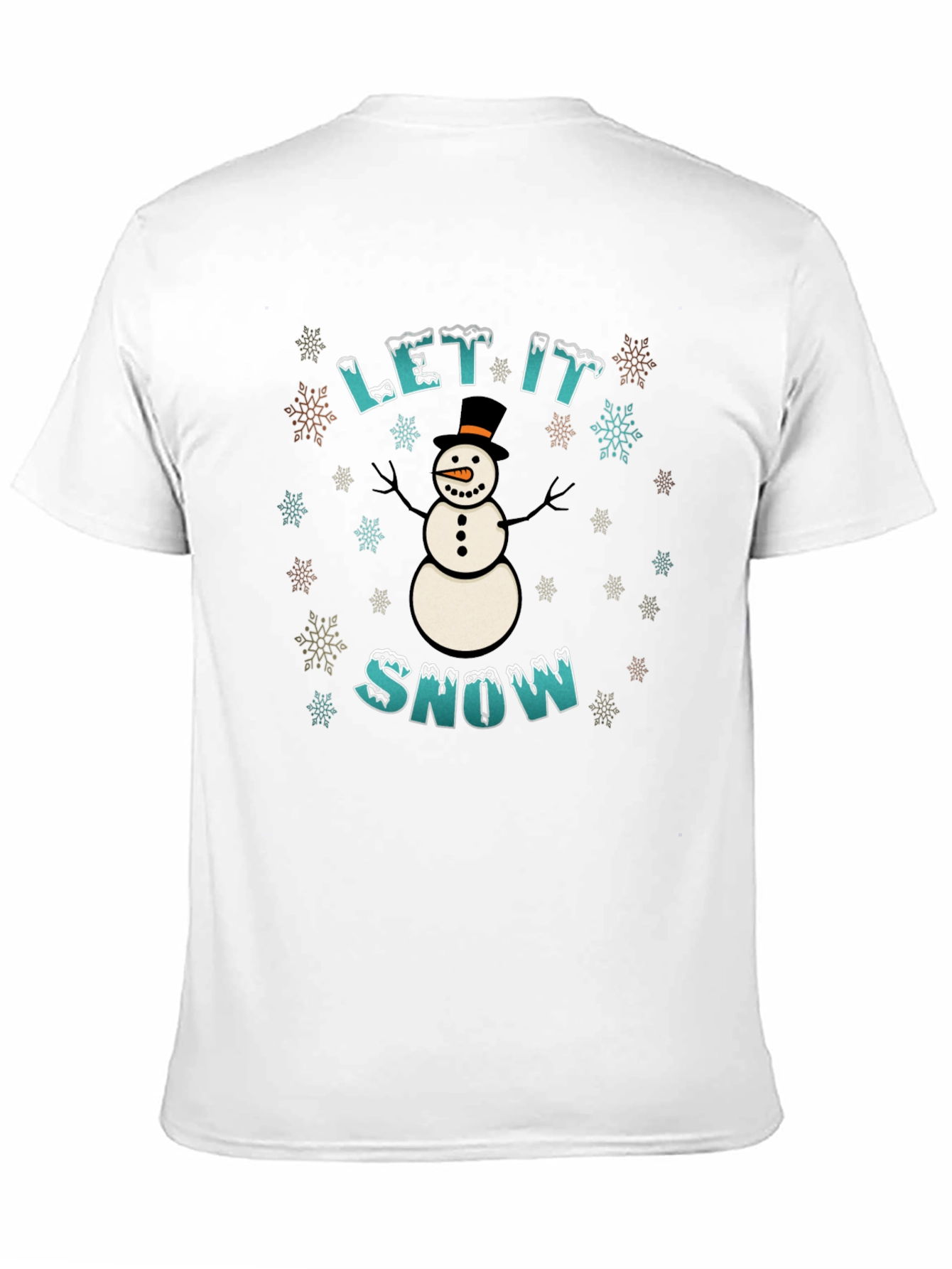 Let It Snow Graphic Tee - Winter Holiday T-Shirt