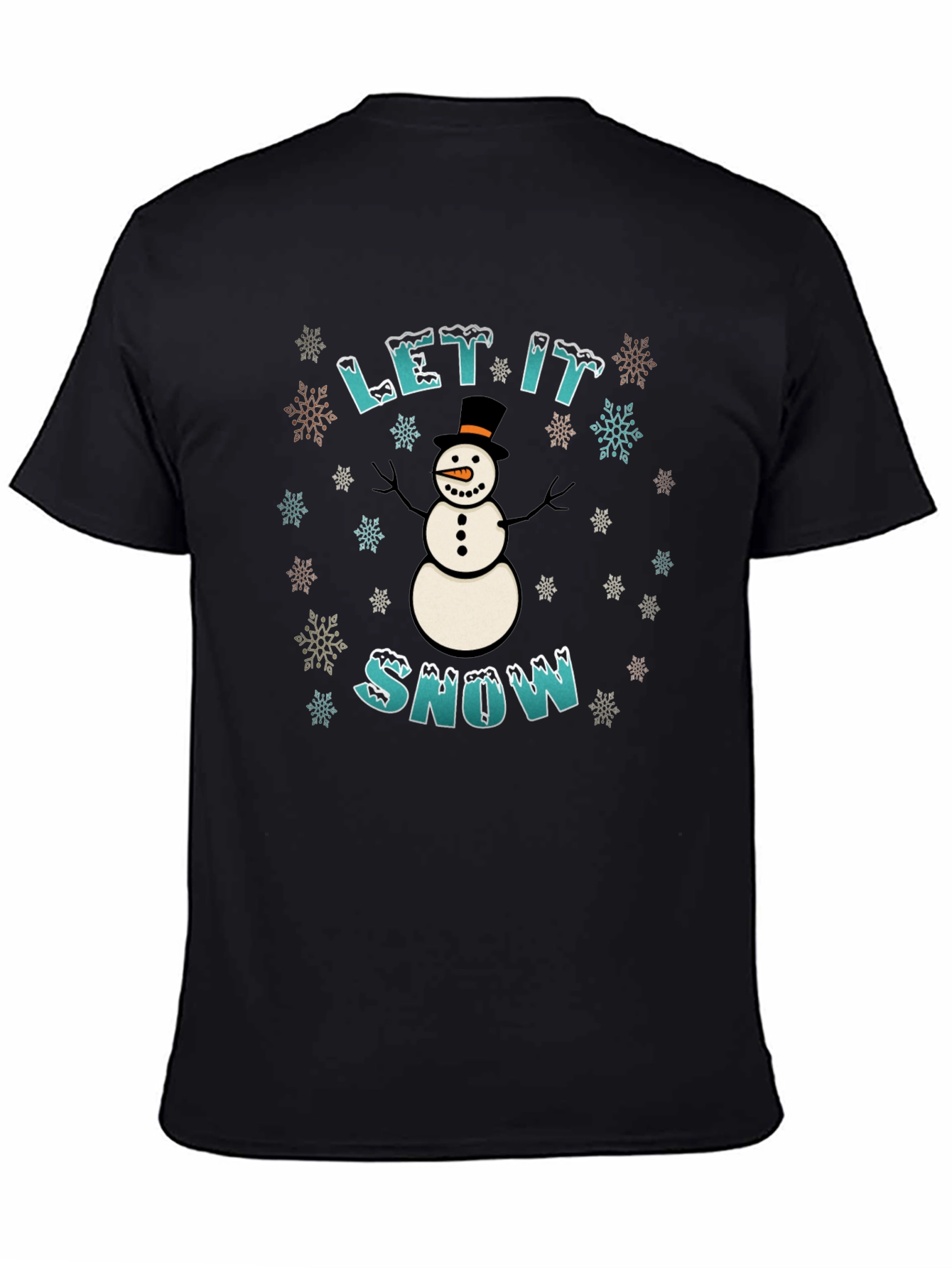 Let It Snow Graphic Tee - Winter Holiday T-Shirt
