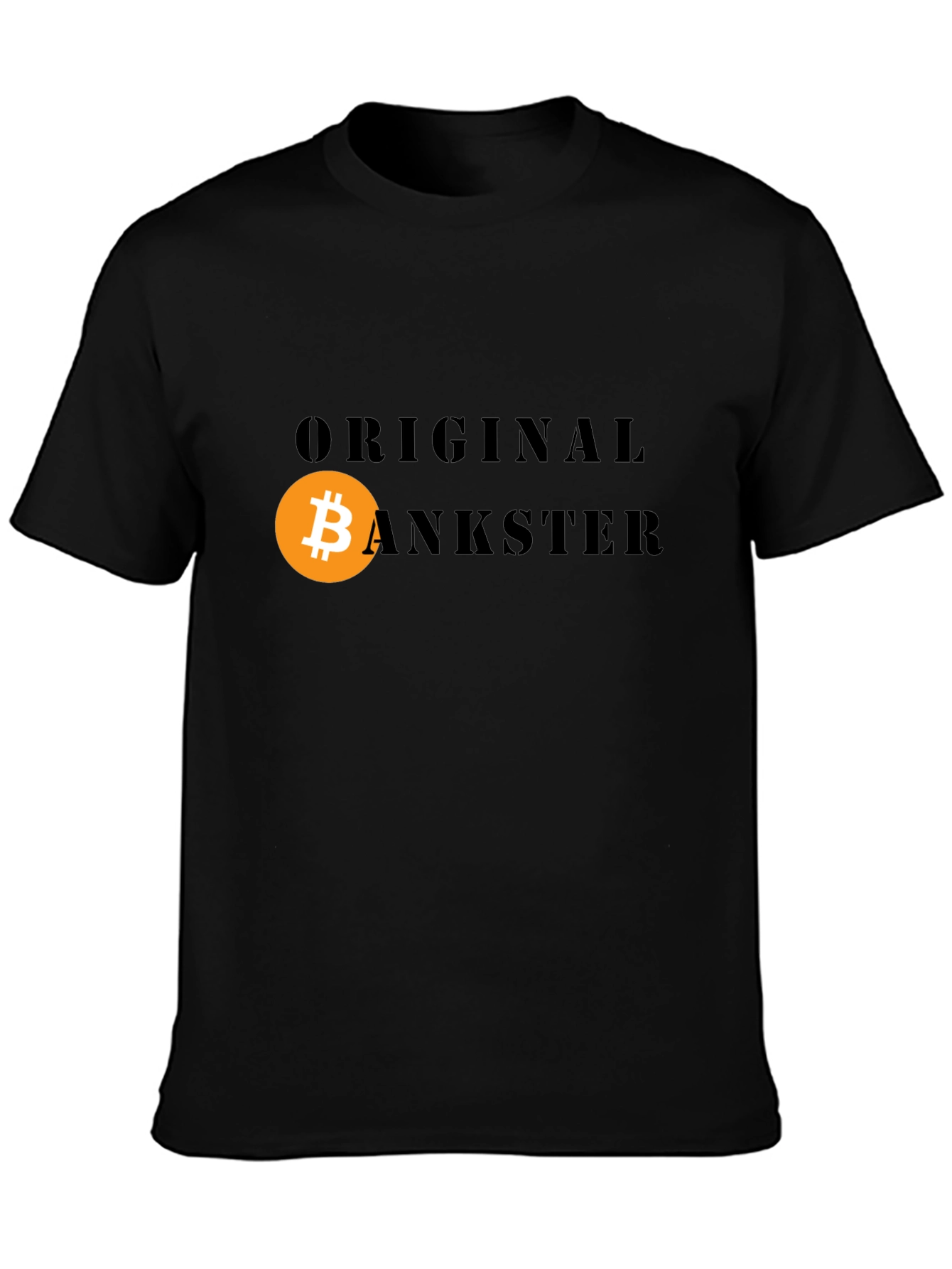 Original Bankster Bitcoin T-Shirt - Crypto Currency Tee
